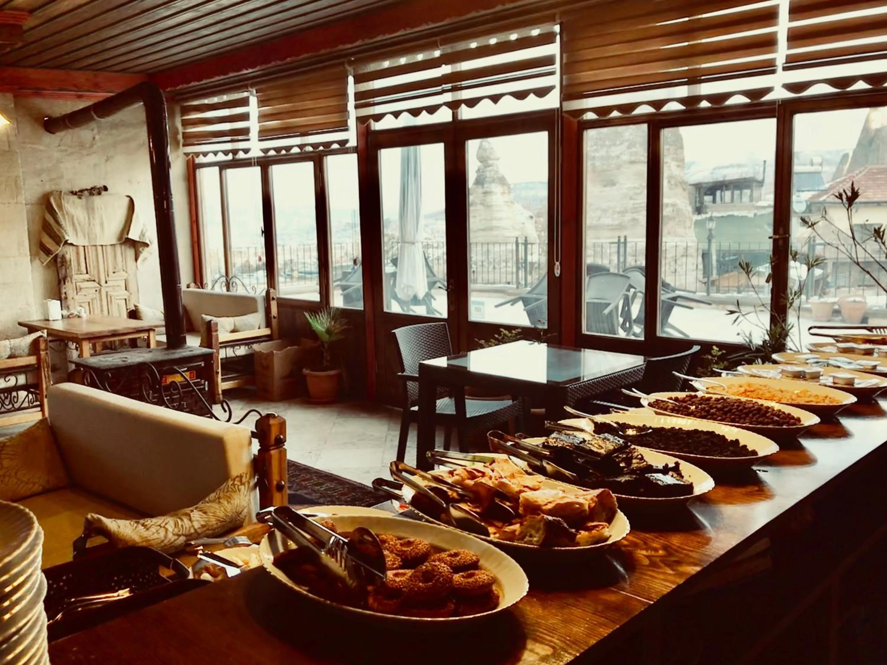 Breakfast in Cappadocia Stone Palace