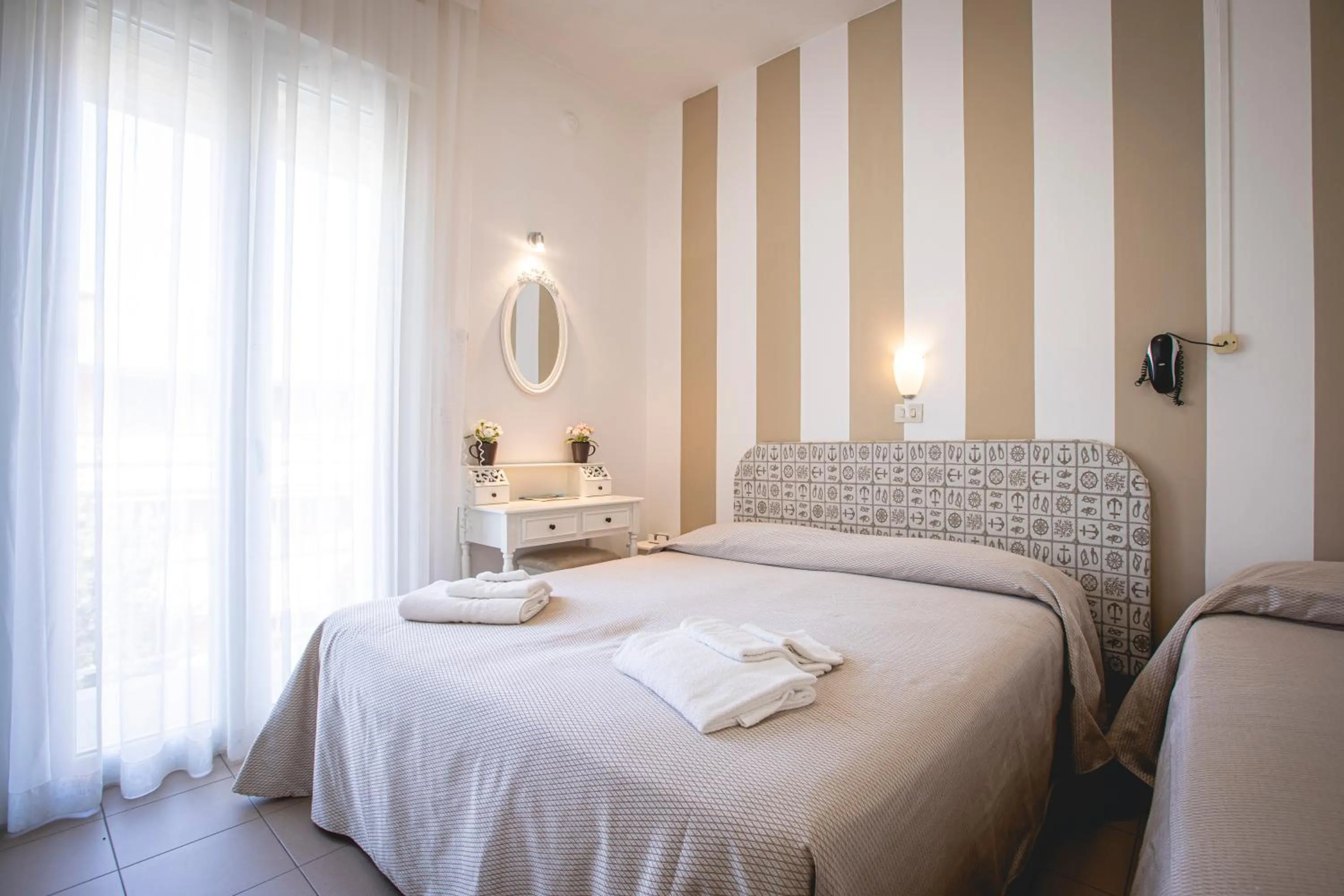 Bedroom, Bed in Hotel Ronchi