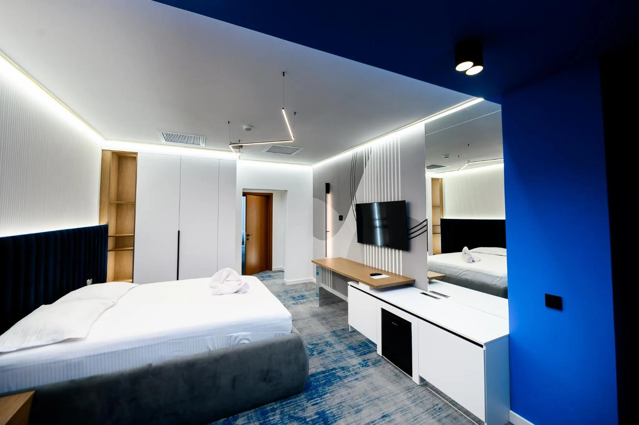 Bed in Hotel Bavaria