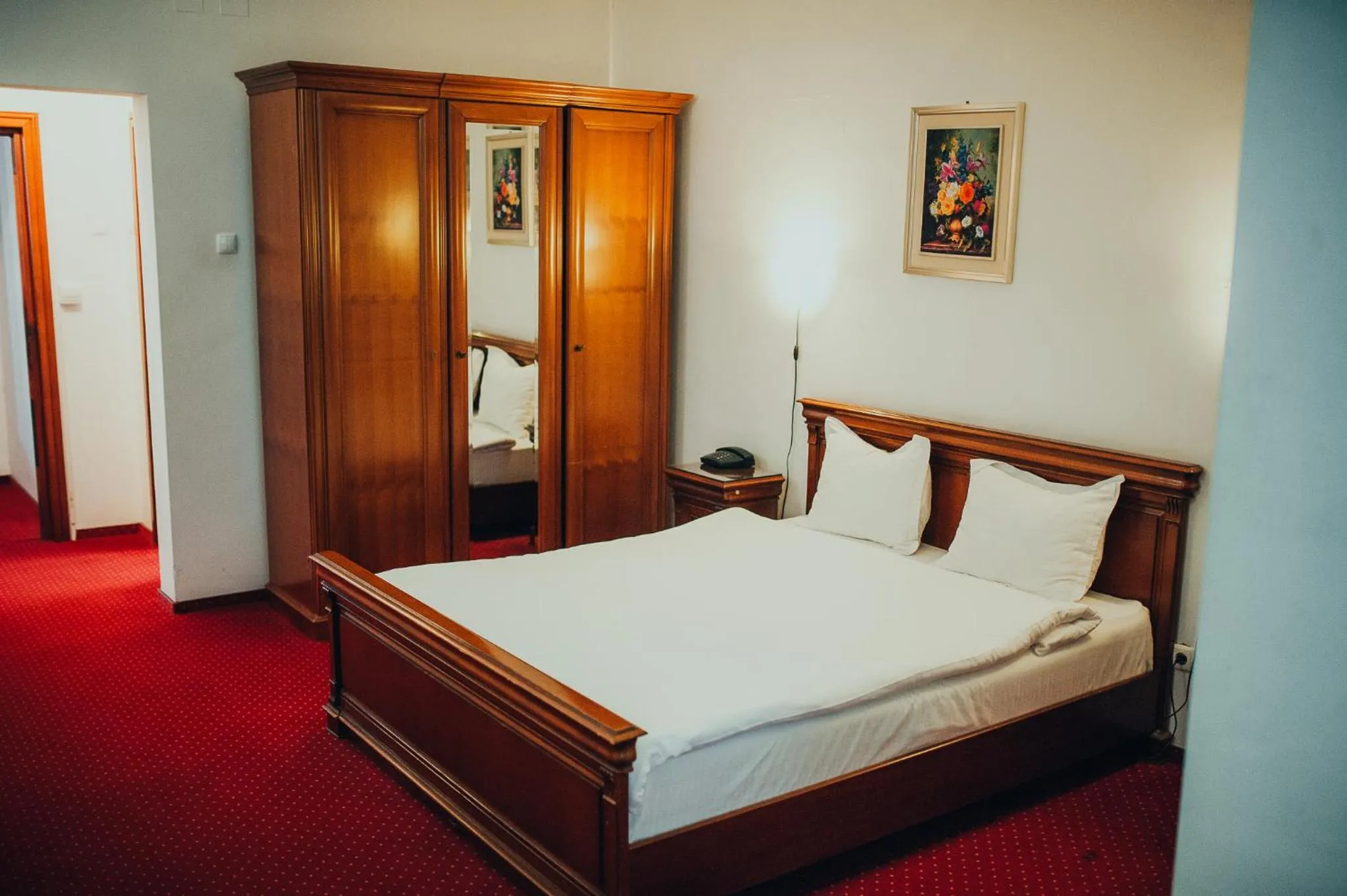 Bed in Hotel Bavaria