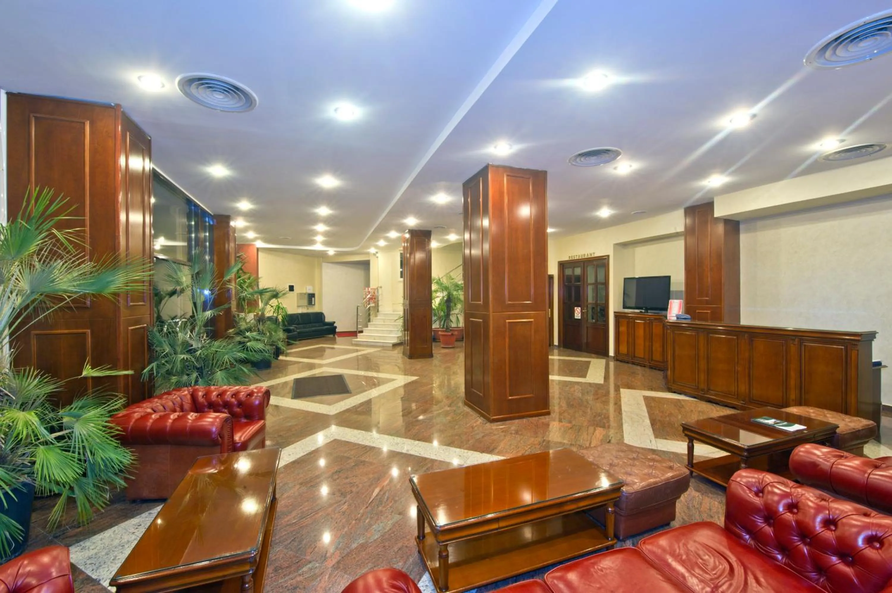 Lobby or reception in Hotel Bavaria