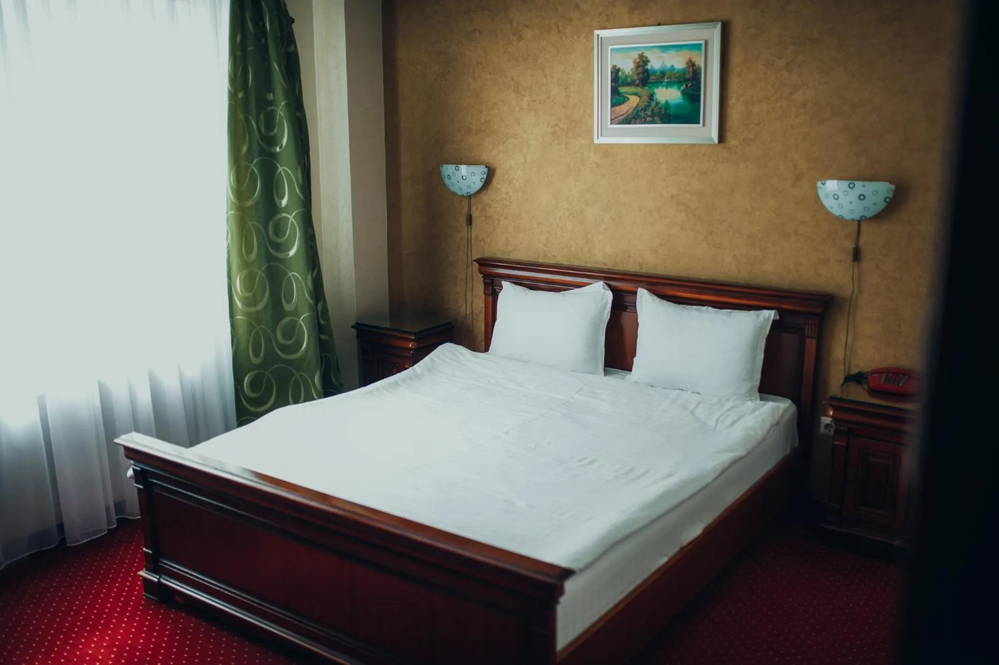 Bed in Hotel Bavaria