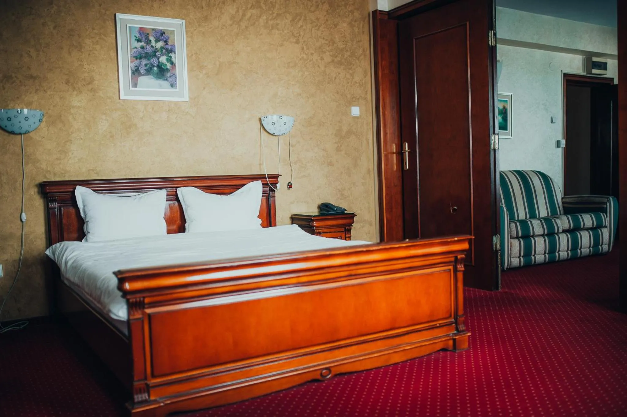 Bed in Hotel Bavaria