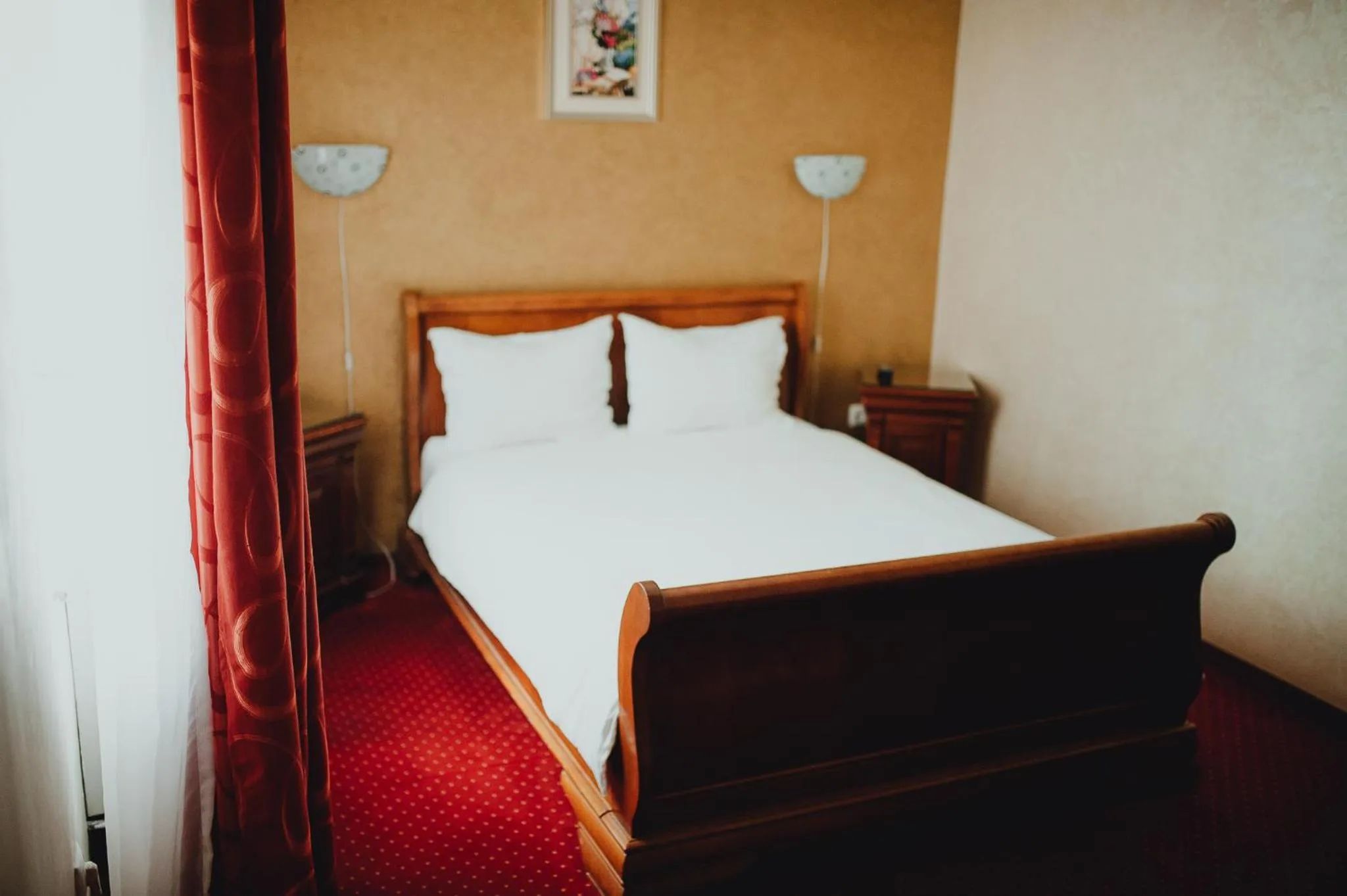 Bed in Hotel Bavaria