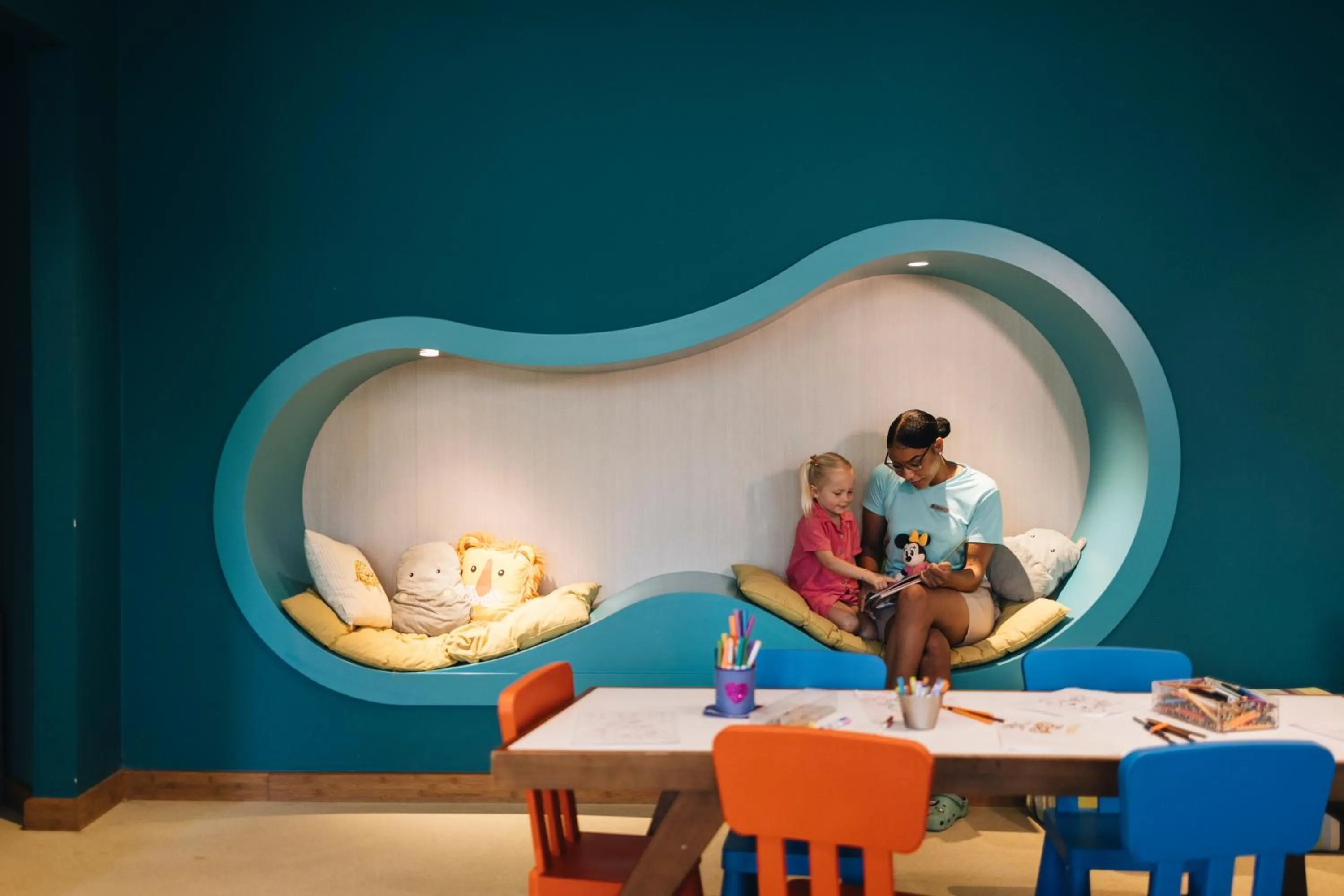 Kids's club in Curaçao Marriott Beach Resort