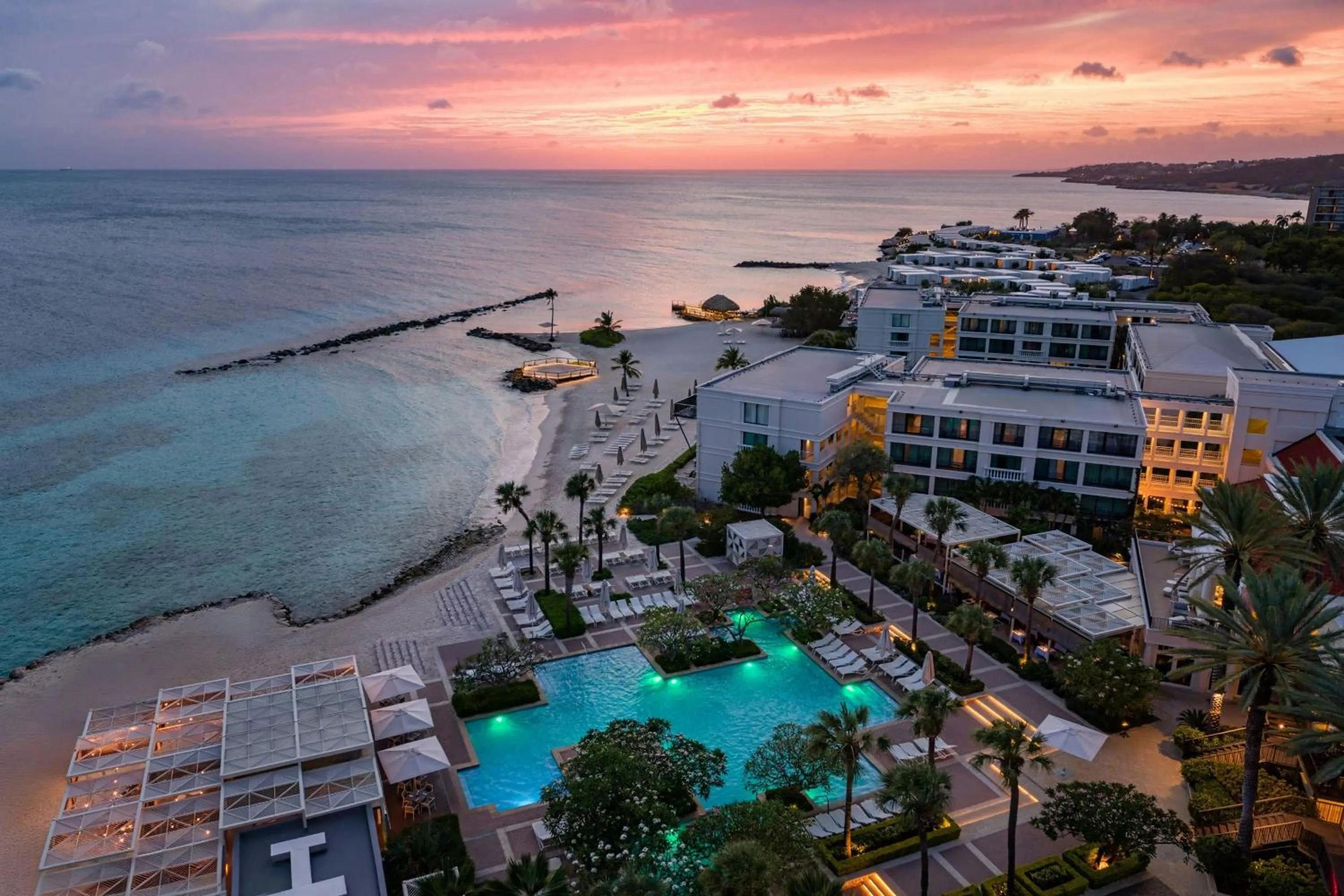 Fitness centre/facilities in Curaçao Marriott Beach Resort