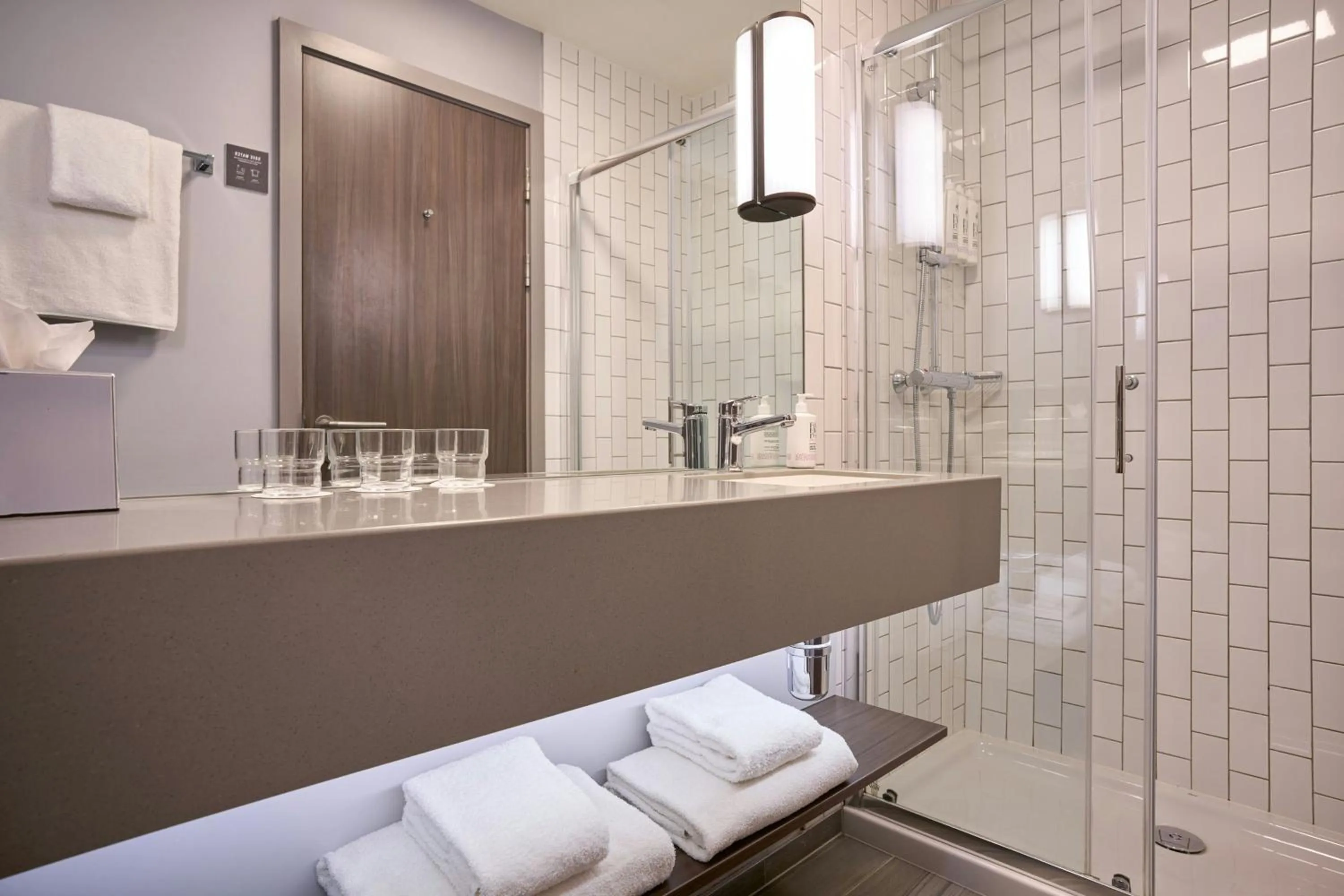 Bathroom in Moxy Dublin City