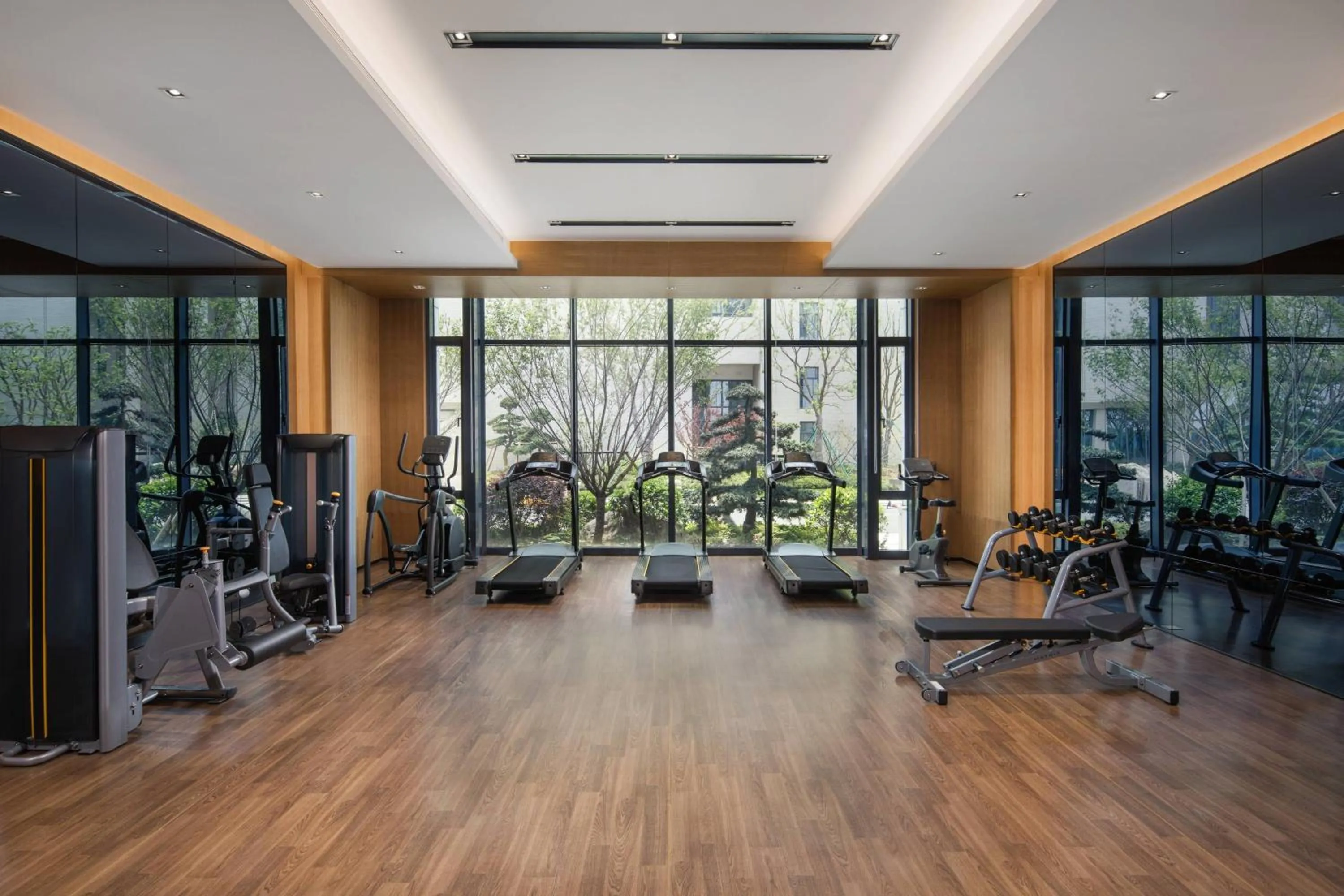 Fitness centre/facilities in Fairfield by Marriott Taizhou Bay