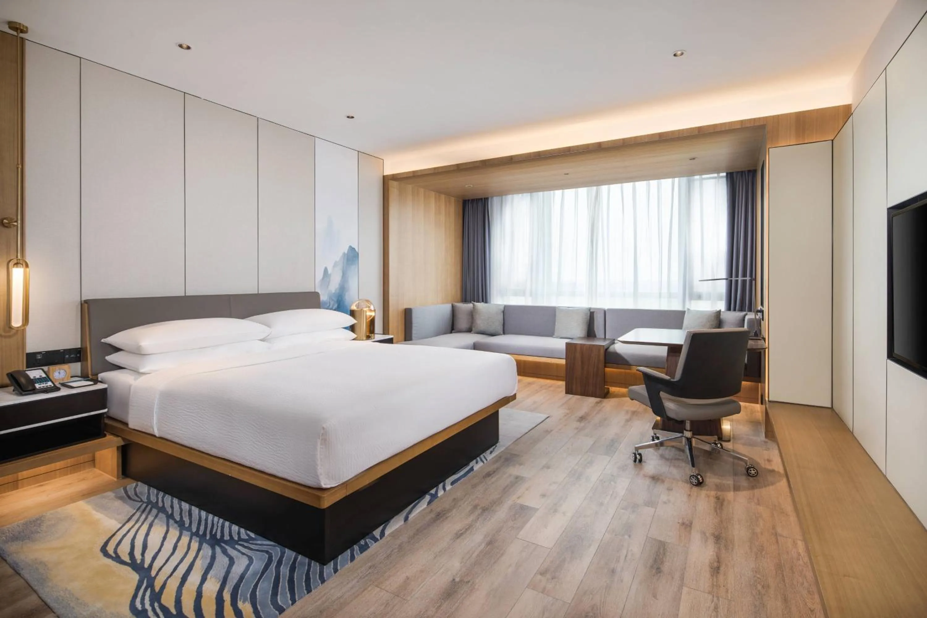 Photo of the whole room, Bed in Fairfield by Marriott Taizhou Bay