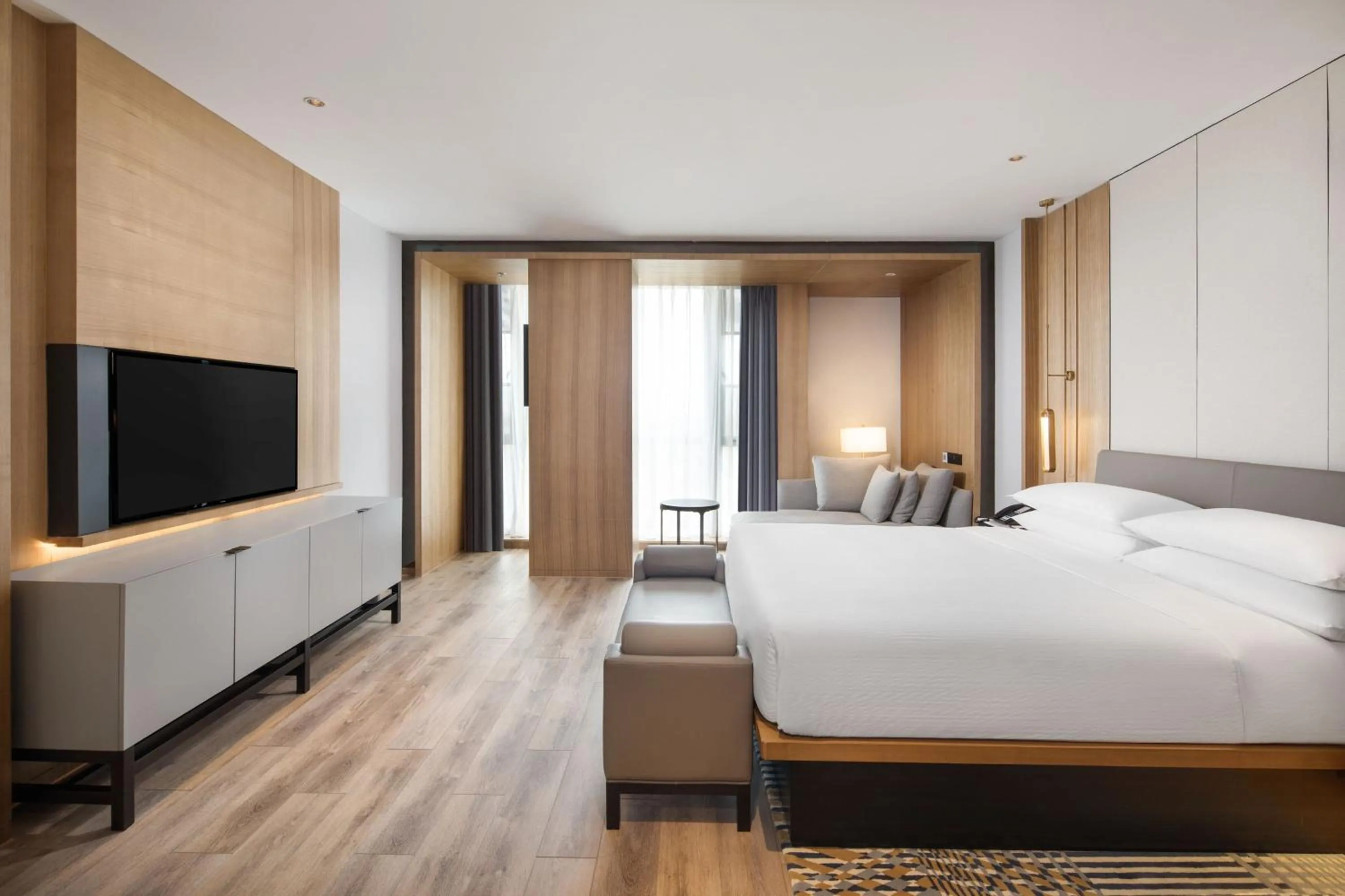 Photo of the whole room, Bed in Fairfield by Marriott Taizhou Bay