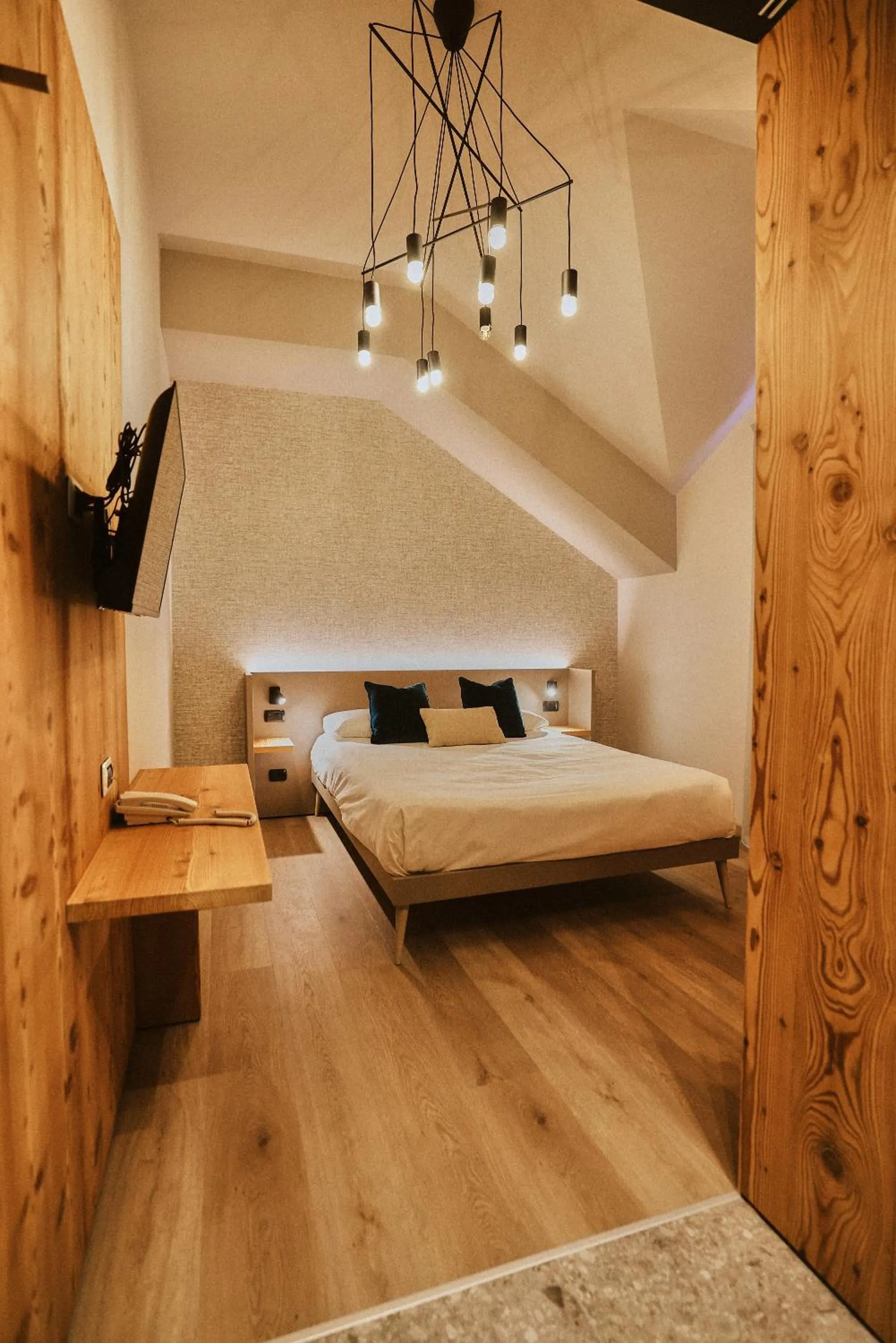 Bed in Albergo Meublè Vecchio Scarpone