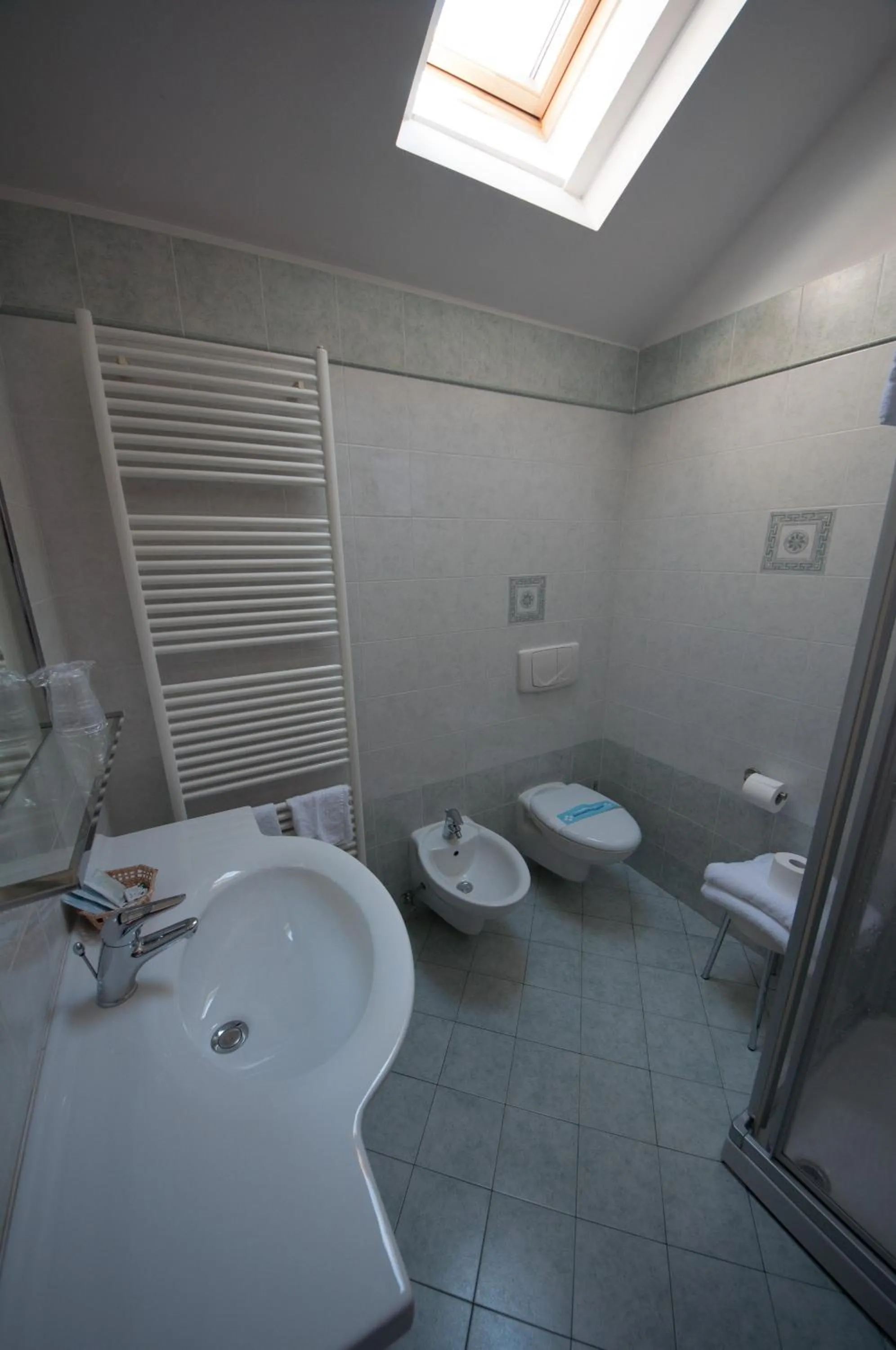 Shower in Albergo Meublè Vecchio Scarpone