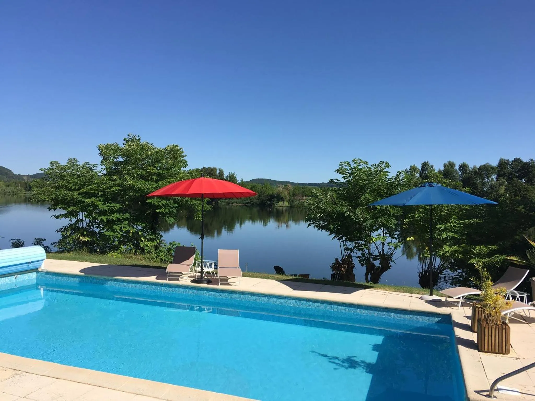 Swimming pool in Chez Jan et Nicole - Gite Toulouse