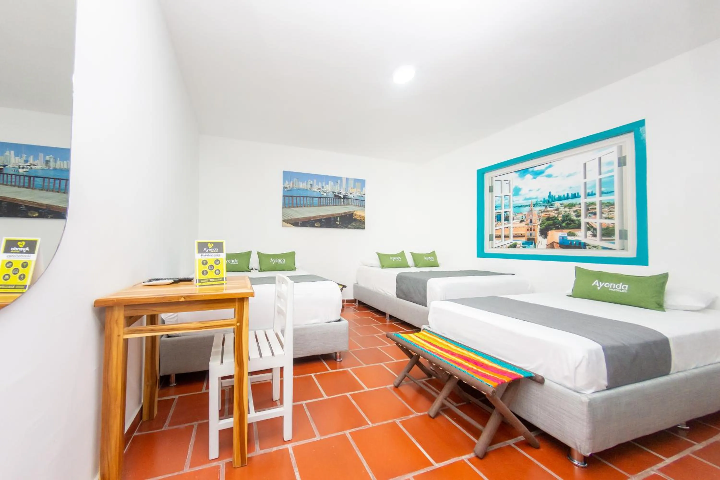 Photo of the whole room, Bed in Hotel Ayenda Cartagena Blue 1804