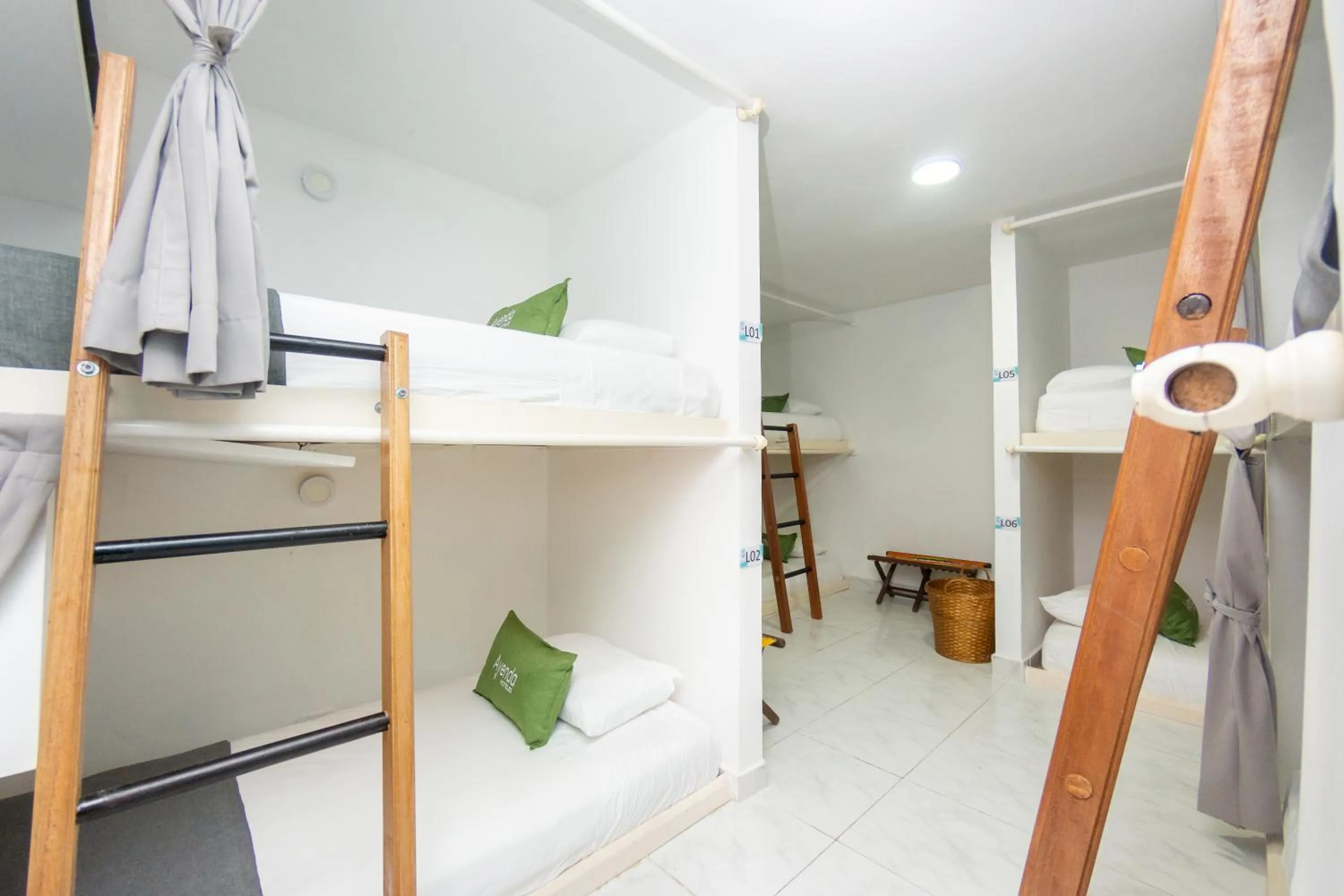 Bed in Hotel Ayenda Cartagena Blue 1804