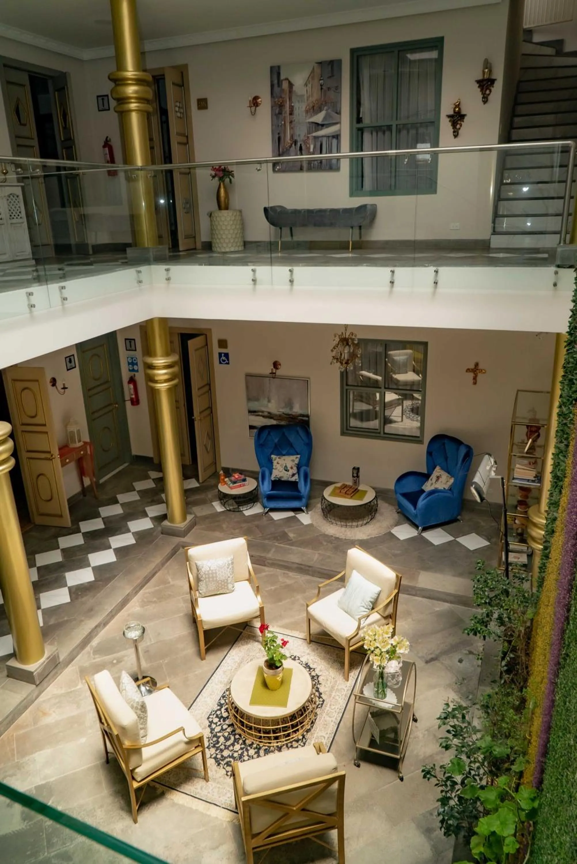 Living room in Adamas House Hotel Boutique