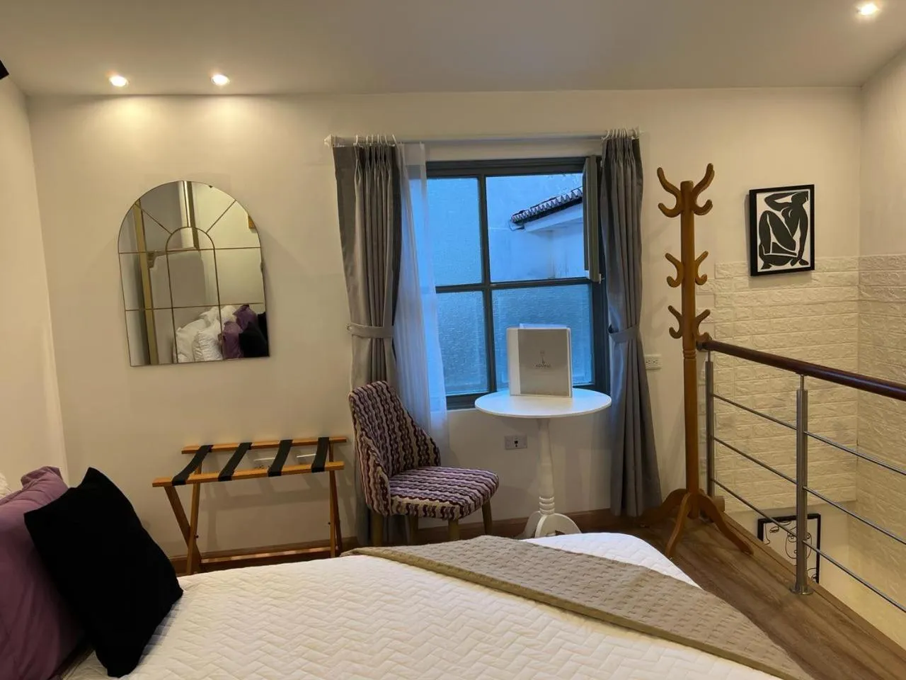 Bed in Adamas House Hotel Boutique