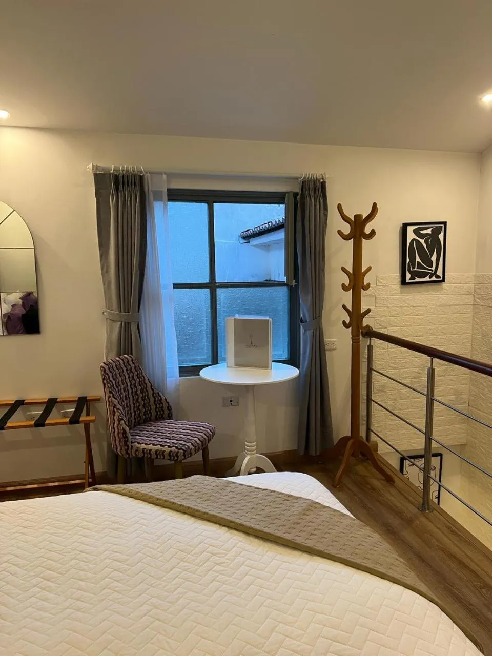 View (from property/room), Bed in Adamas House Hotel Boutique