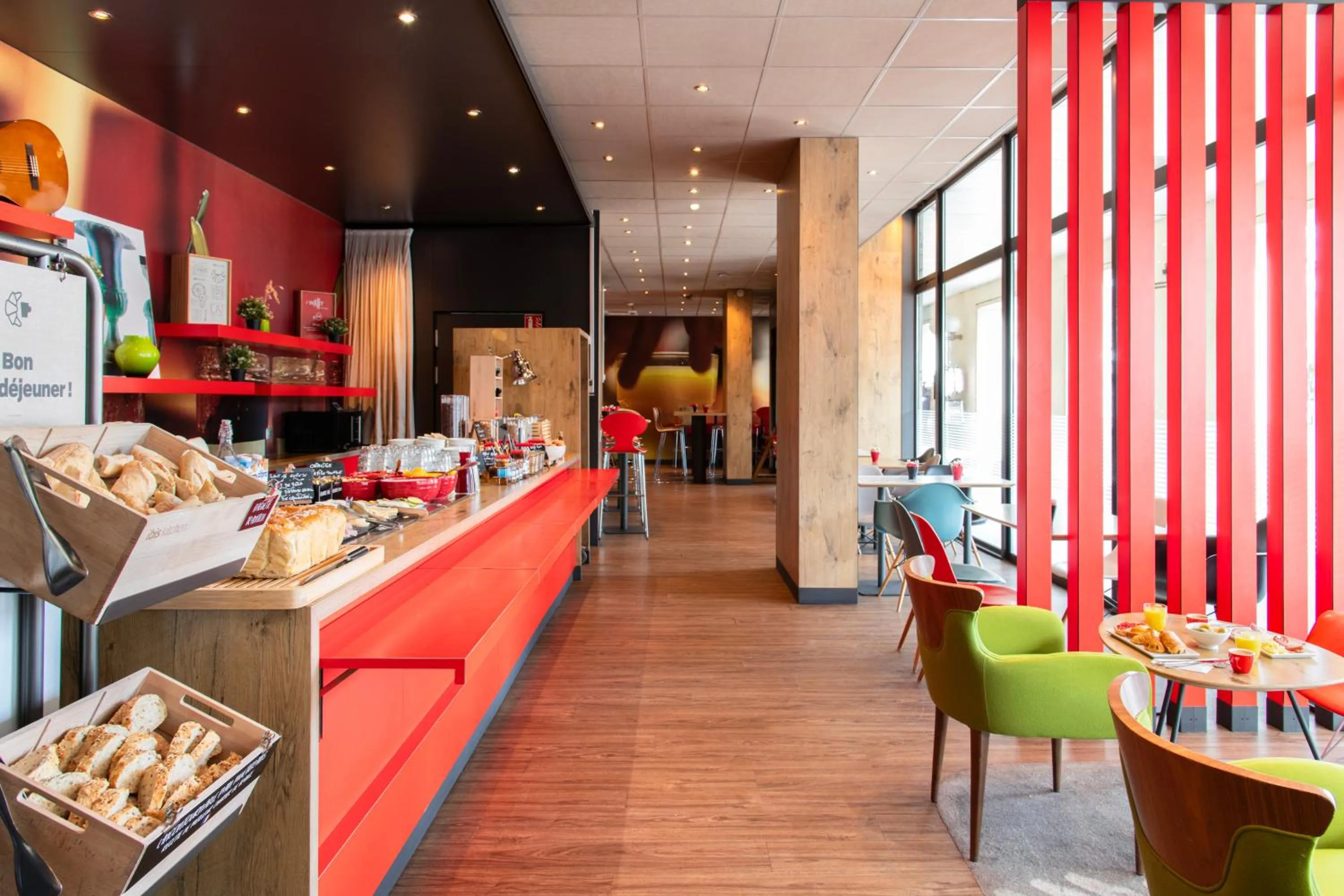 Buffet breakfast in ibis Versailles Château