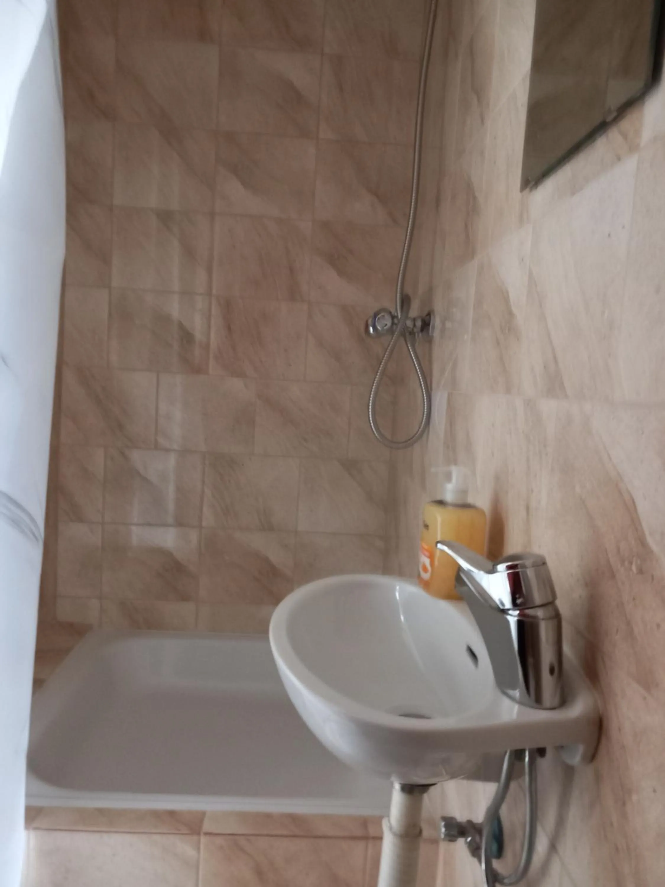 Shower in Apartmány Sedmikráska