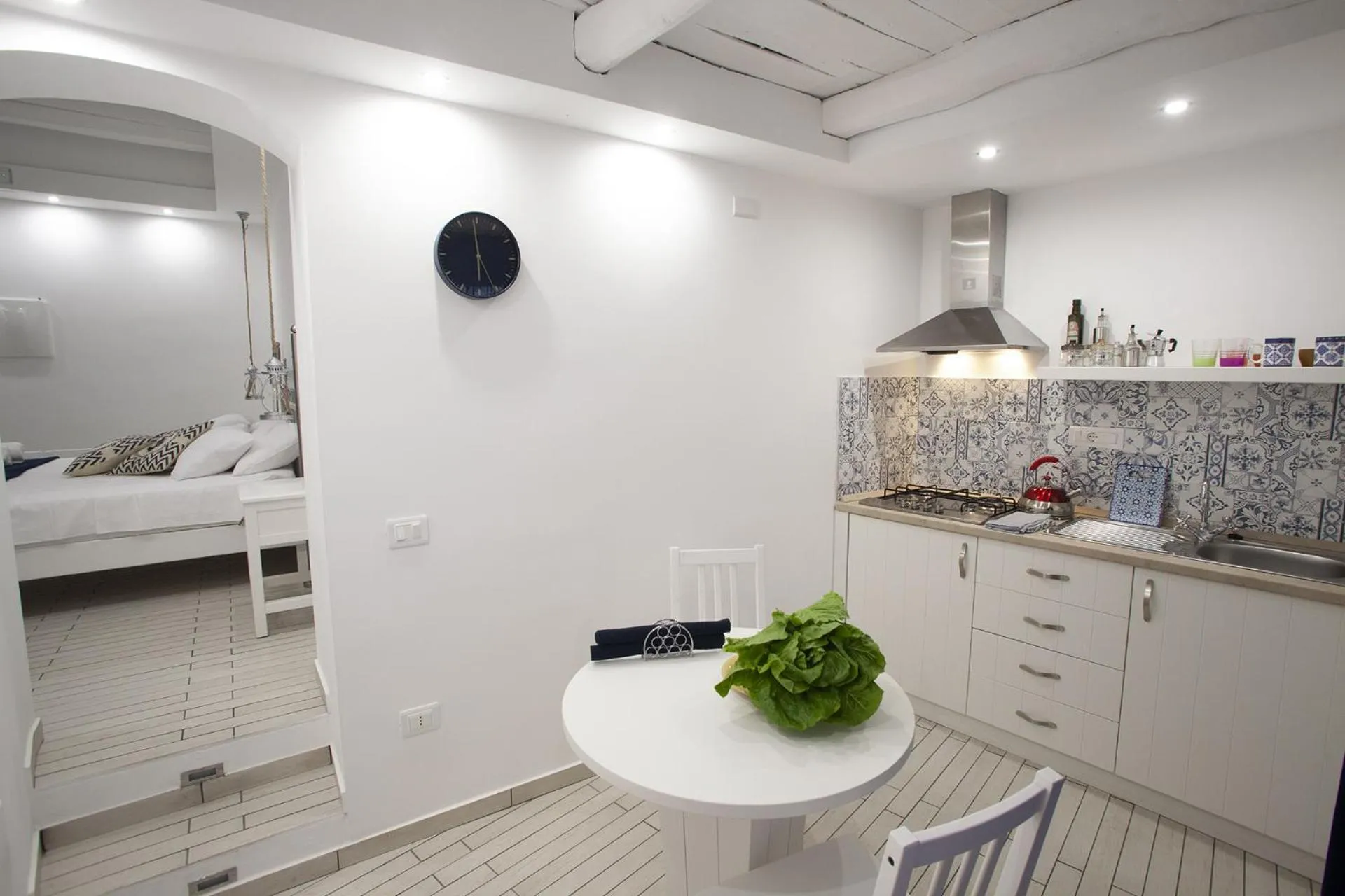 Kitchen or kitchenette in Le Tolde del Corallone