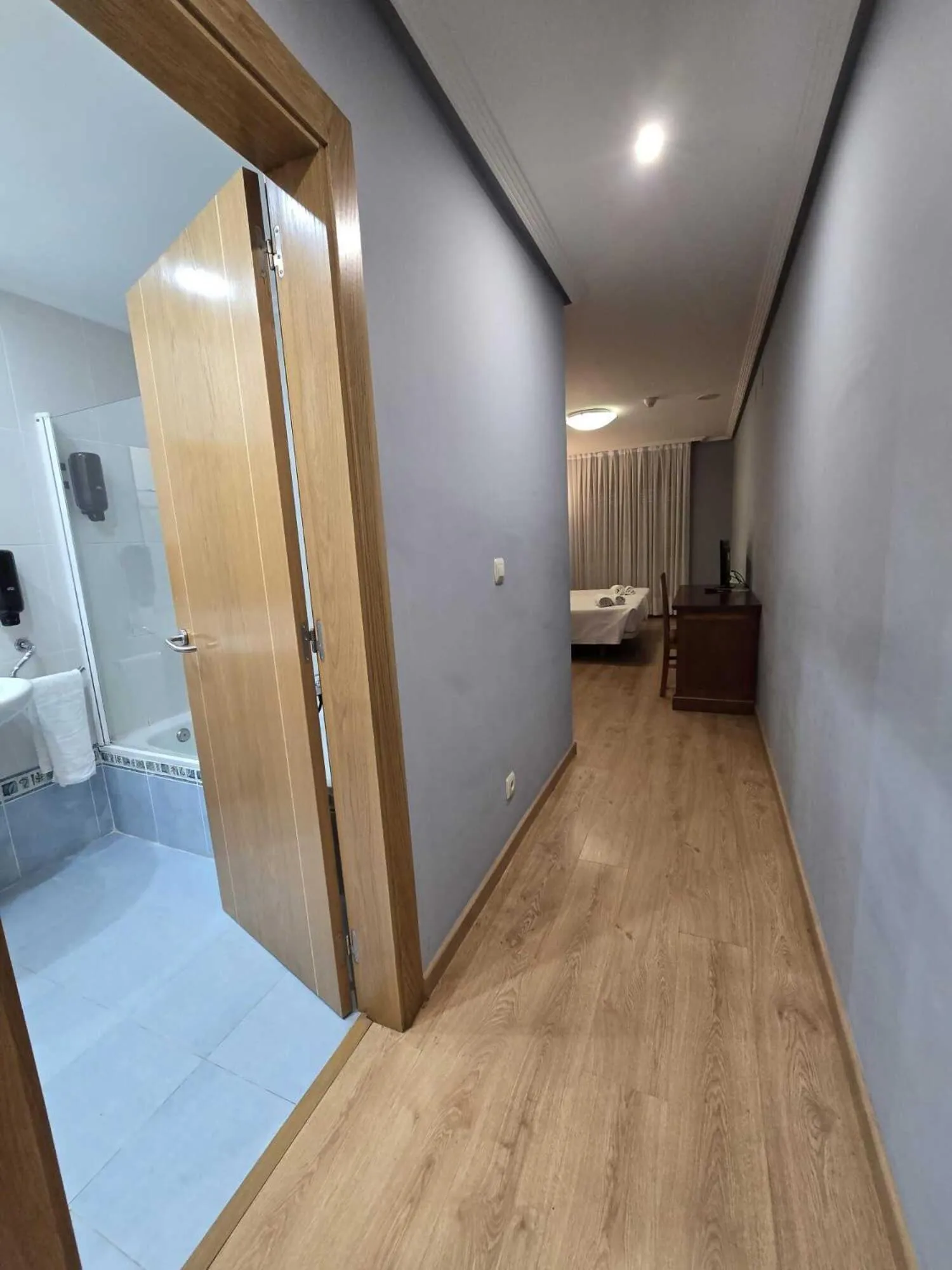 Bed in HOTEL EL ROBLE PALENTINO