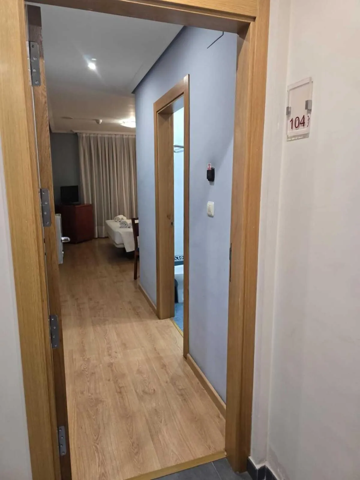 Bed in HOTEL EL ROBLE PALENTINO