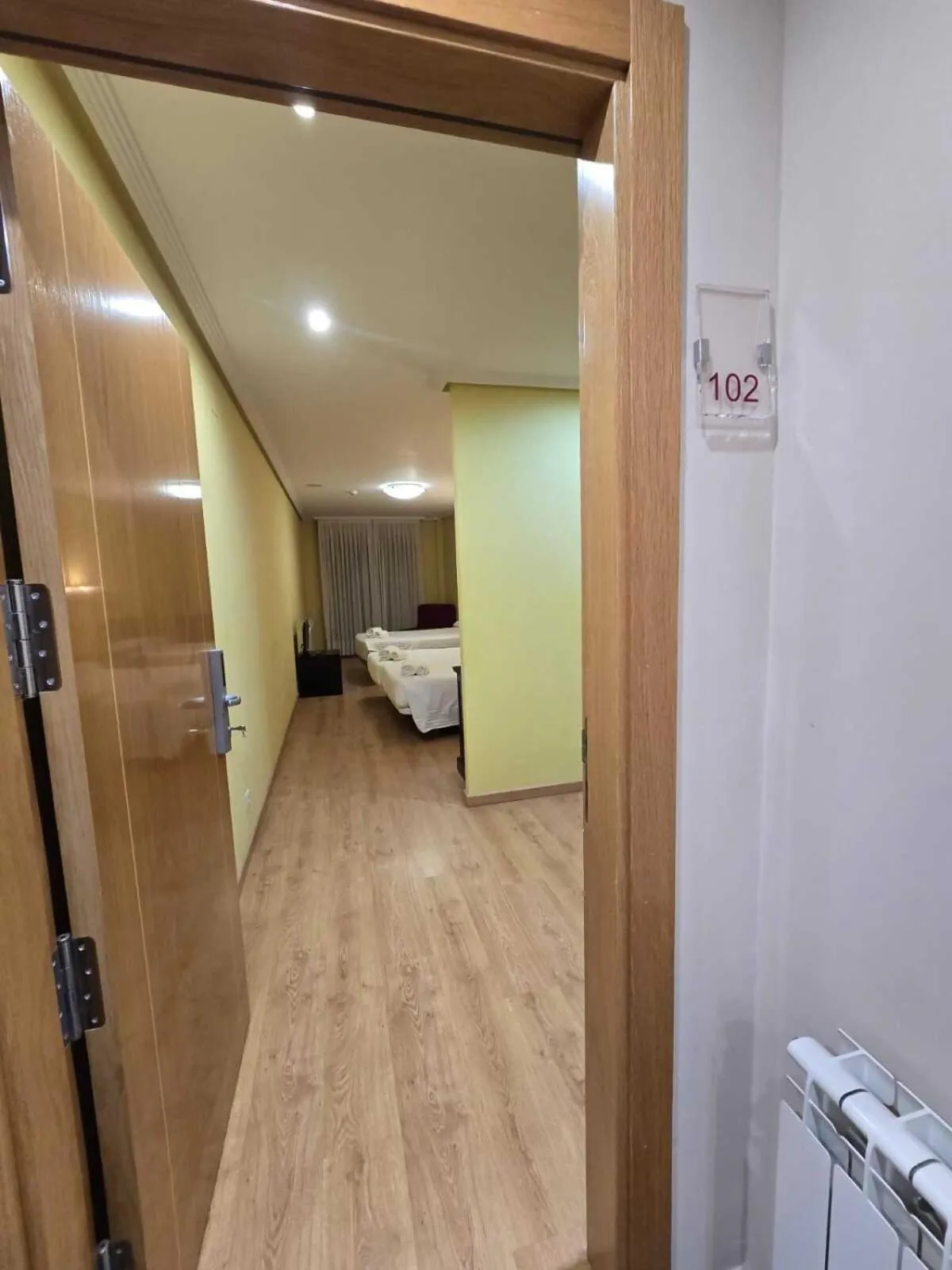 Bed in HOTEL EL ROBLE PALENTINO