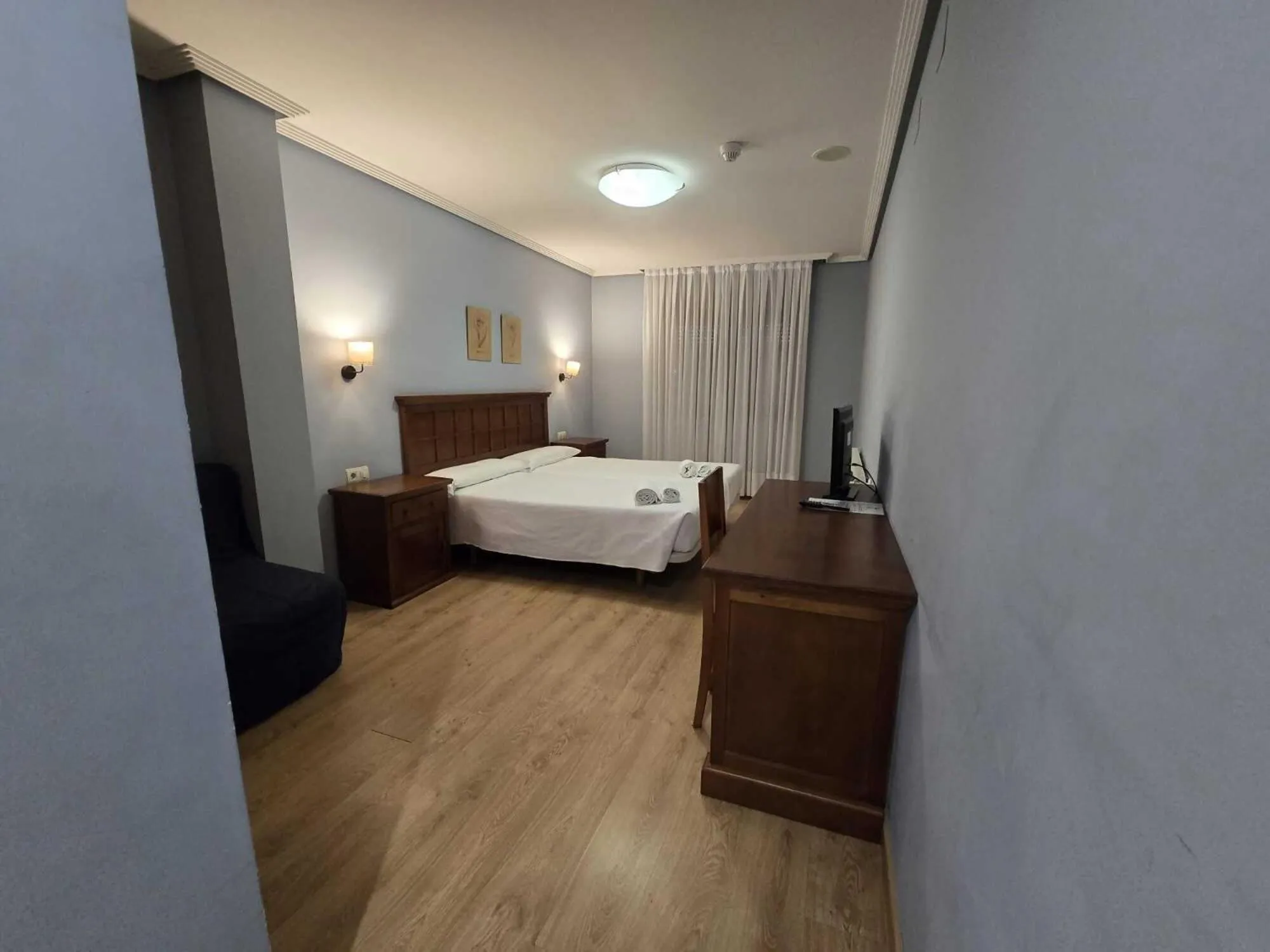 Bed in HOTEL EL ROBLE PALENTINO