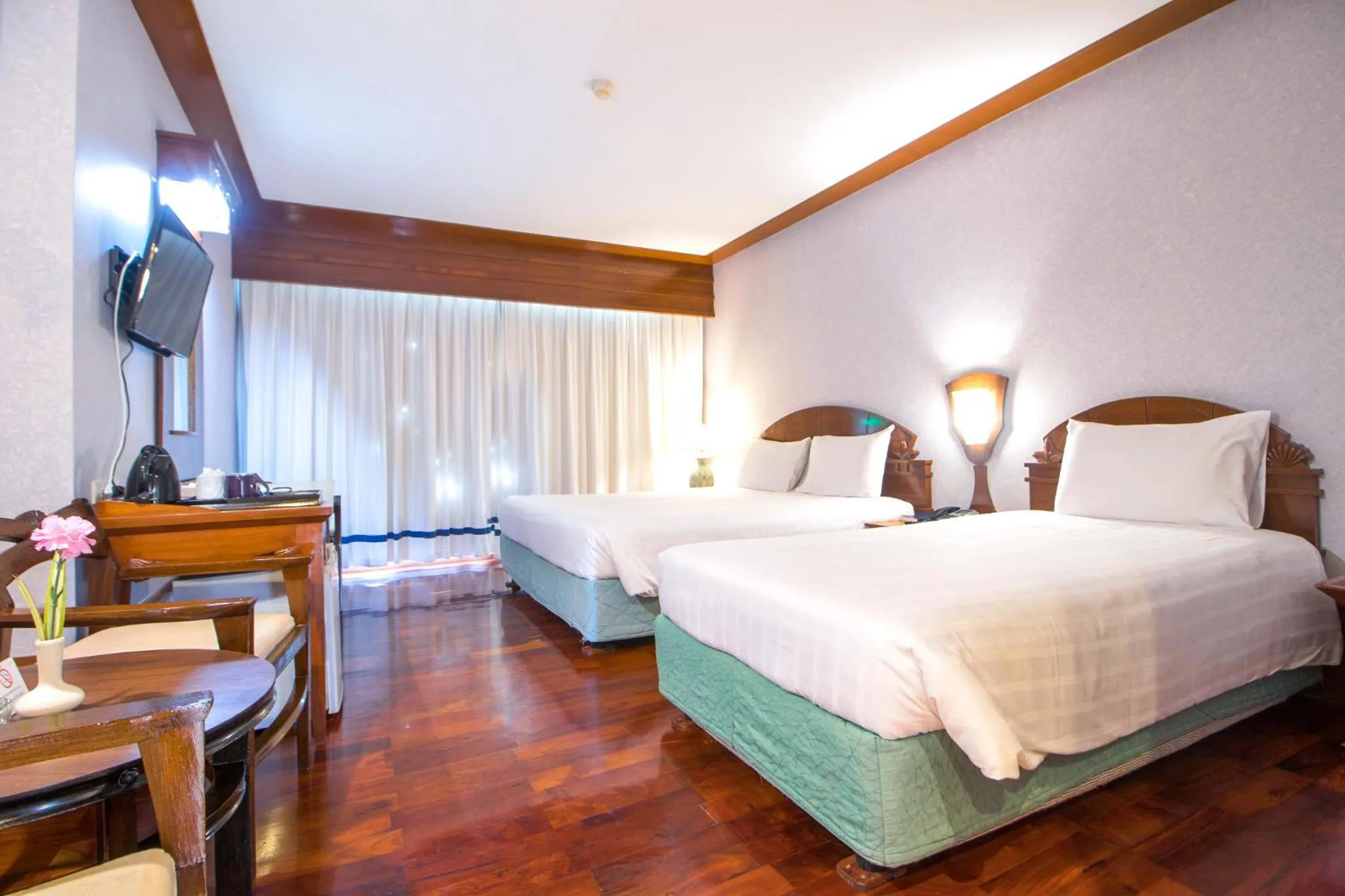 View (from property/room), Bed in Garden Sea View Resort