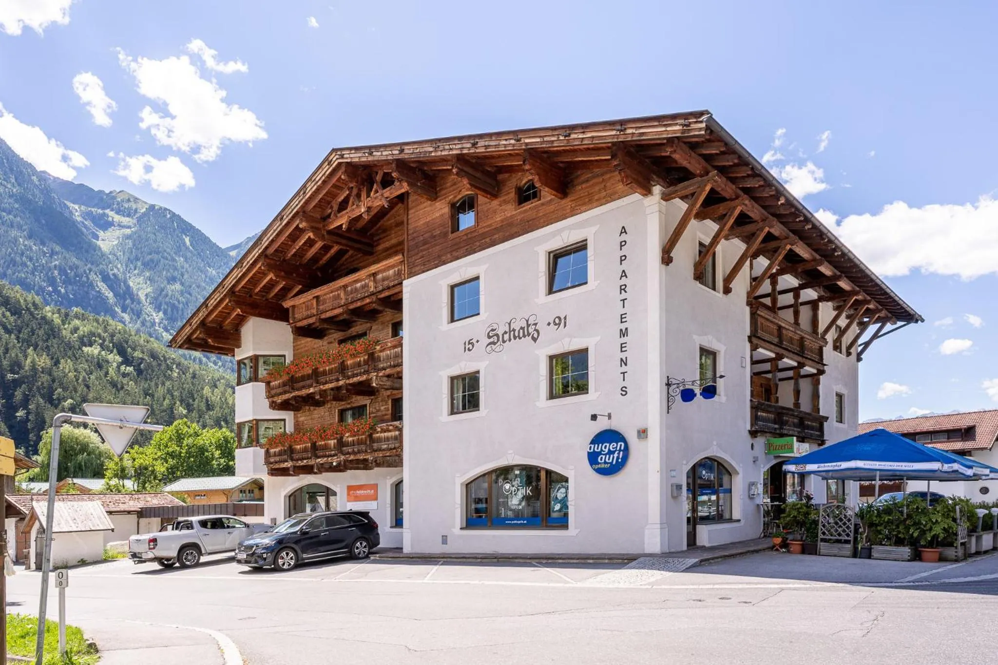 Property building in Appartement Residenz Schatz