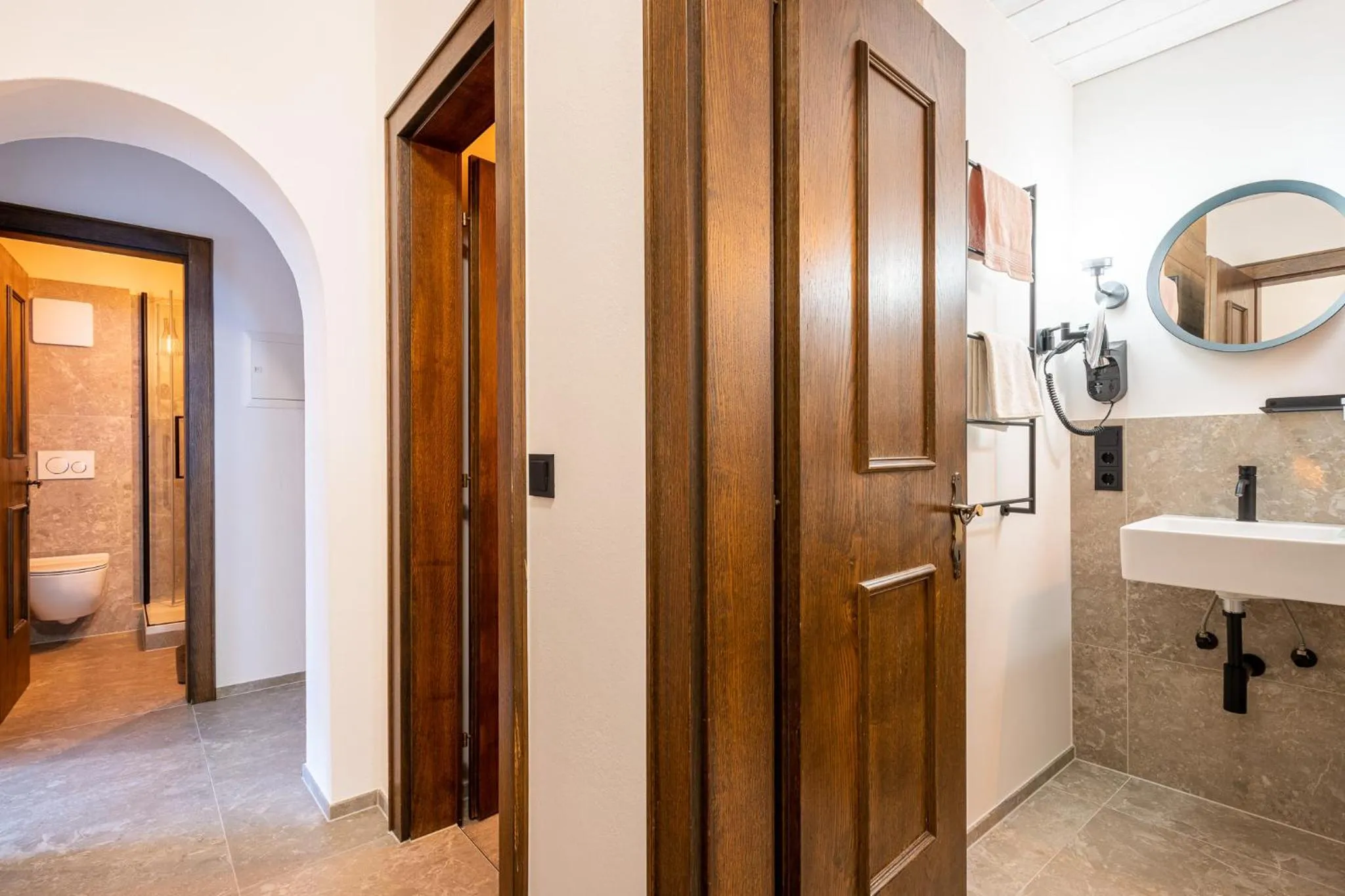 Bathroom in Appartement Residenz Schatz