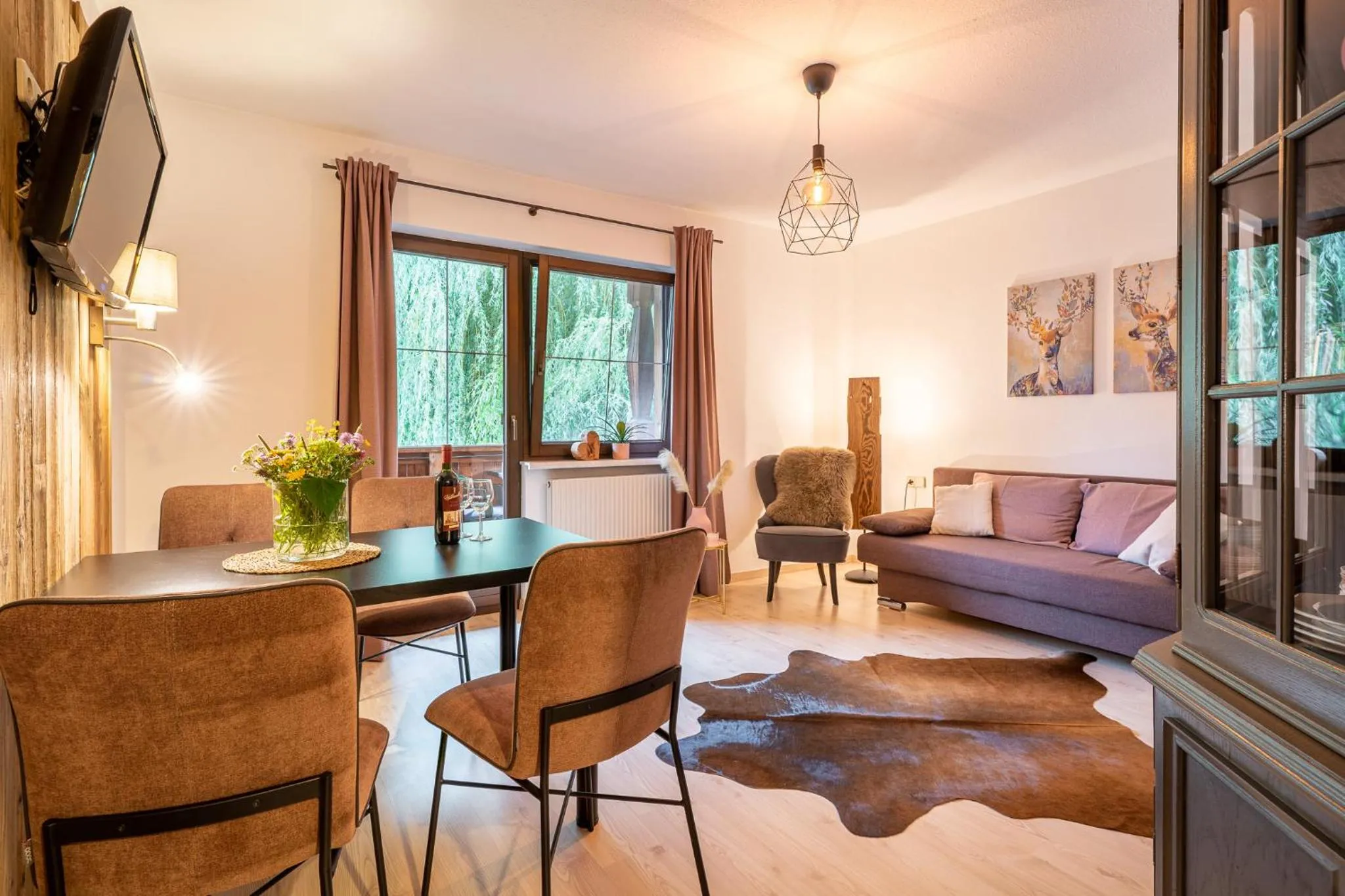 Living room in Appartement Residenz Schatz