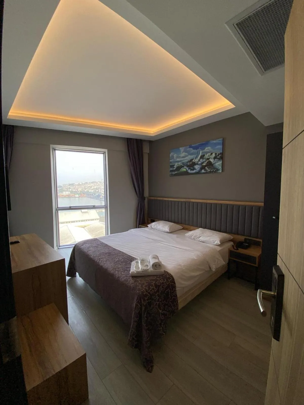 Photo of the whole room, Bed in City Port Hotel Trabzon