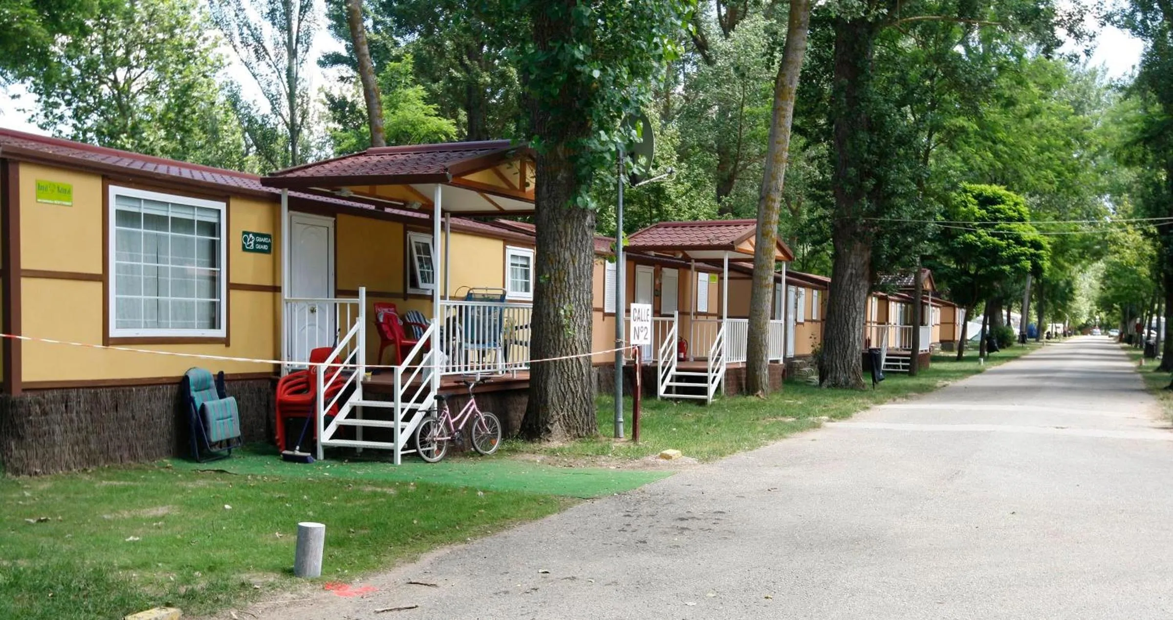 Property building in Camping Fuentes Blancas