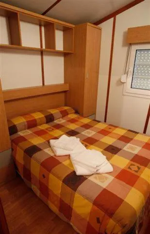 Bed in Camping Fuentes Blancas