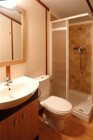 Bathroom in Camping Fuentes Blancas