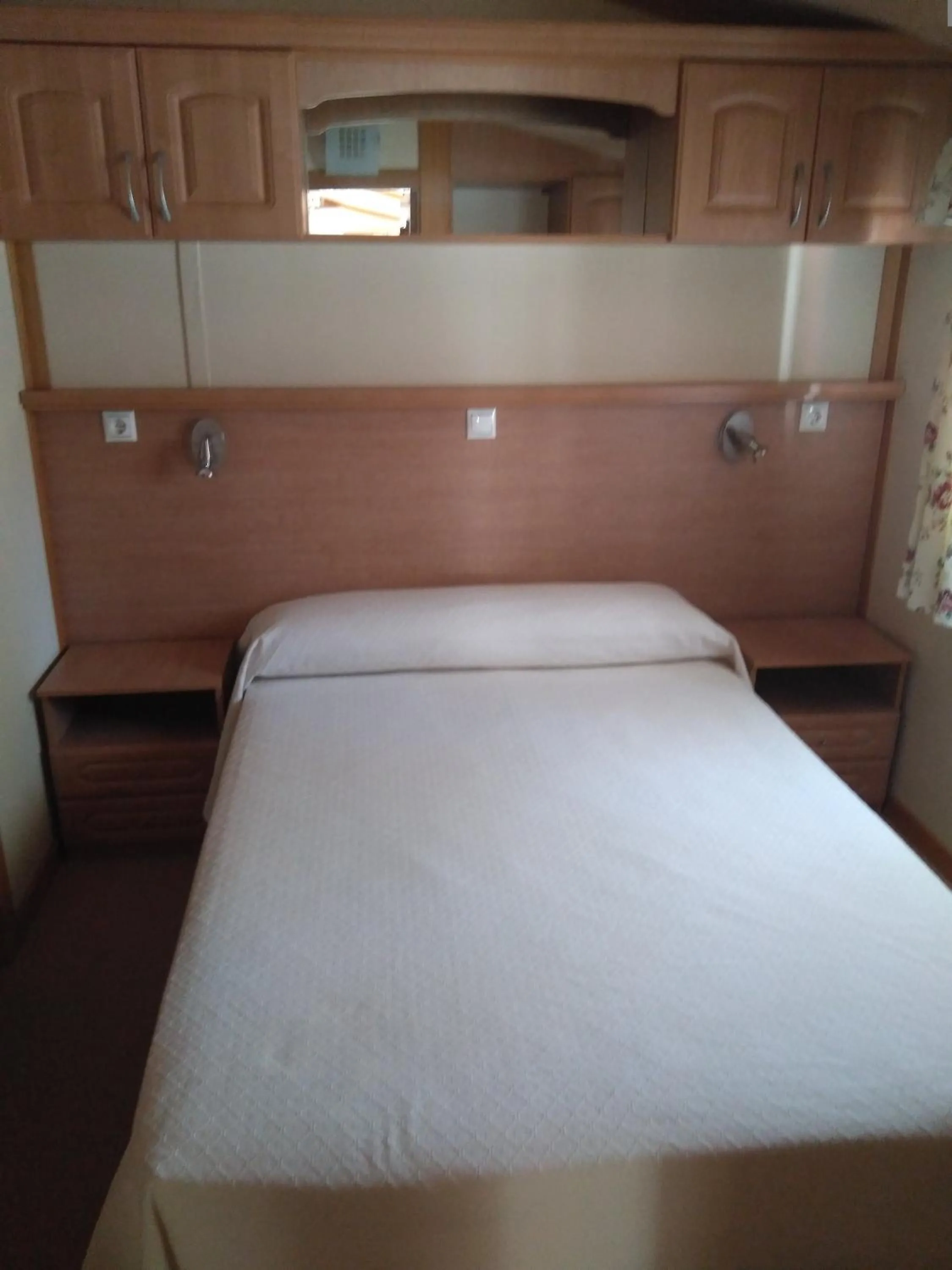 Bed in Camping Fuentes Blancas