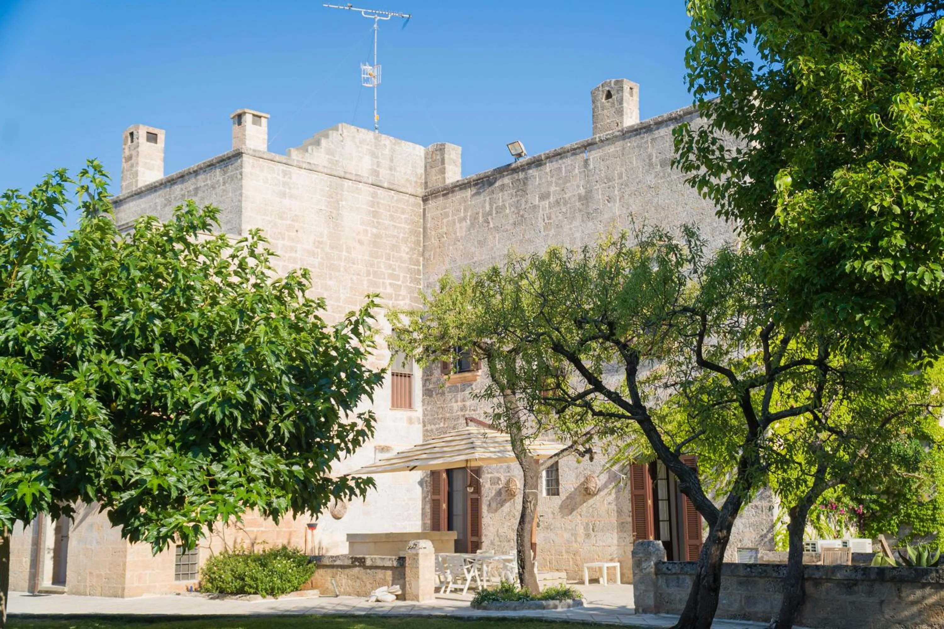 Garden in Villa Romasi