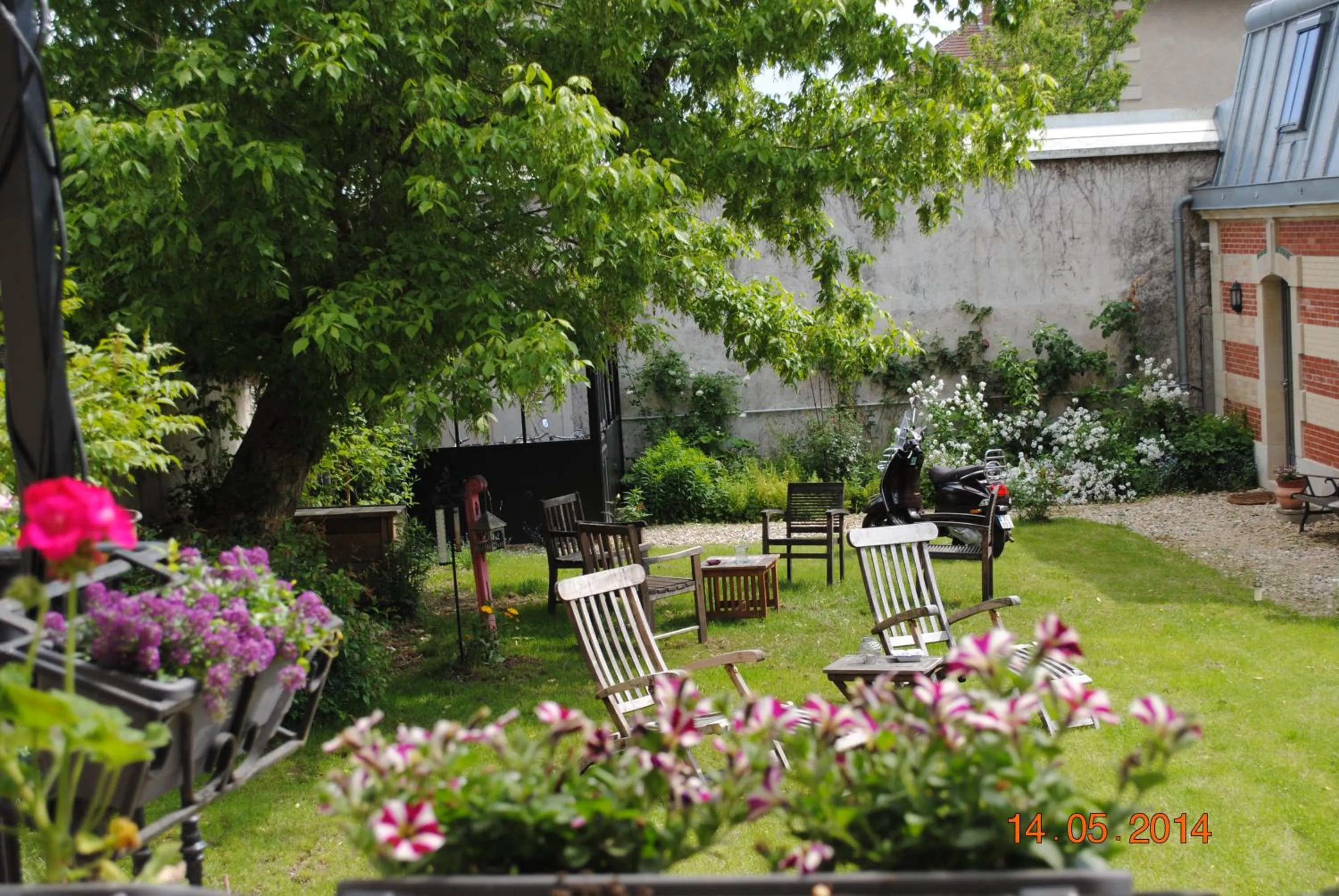 Garden in "Maison Schott" Studio