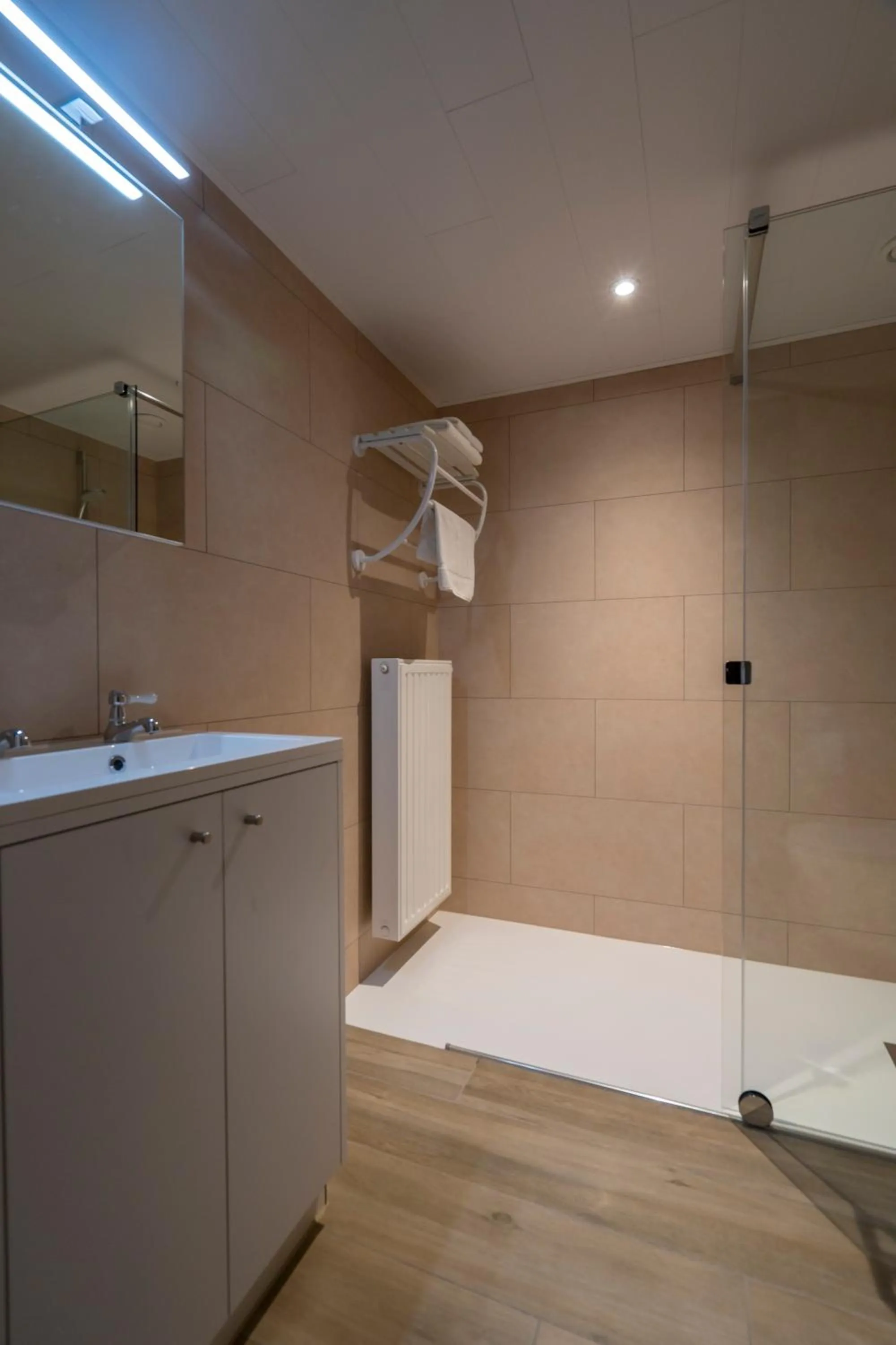 Shower in Gasthof Schraevenacker