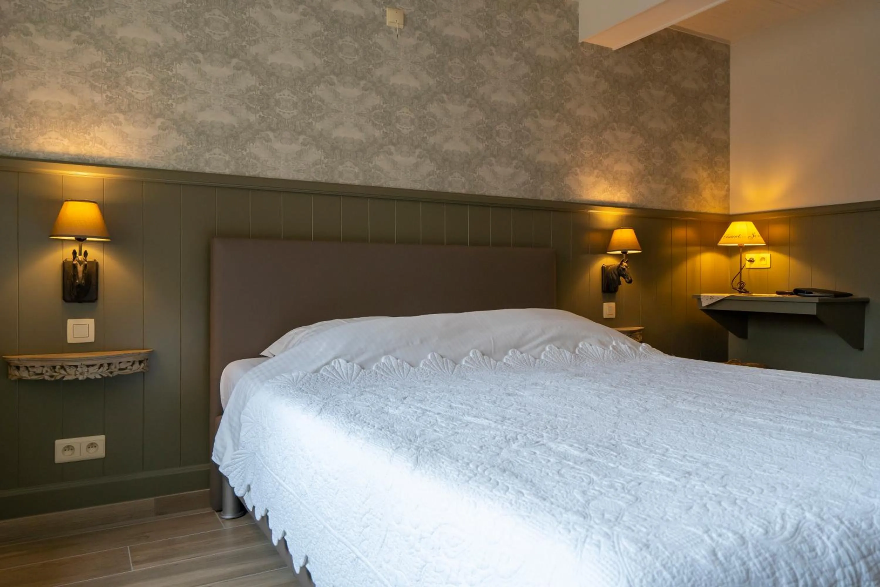 Bed in Gasthof Schraevenacker