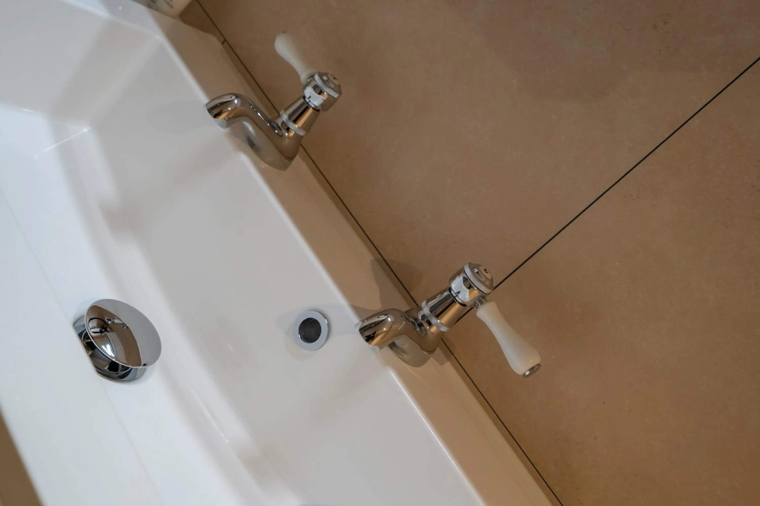 Bathroom in Gasthof Schraevenacker