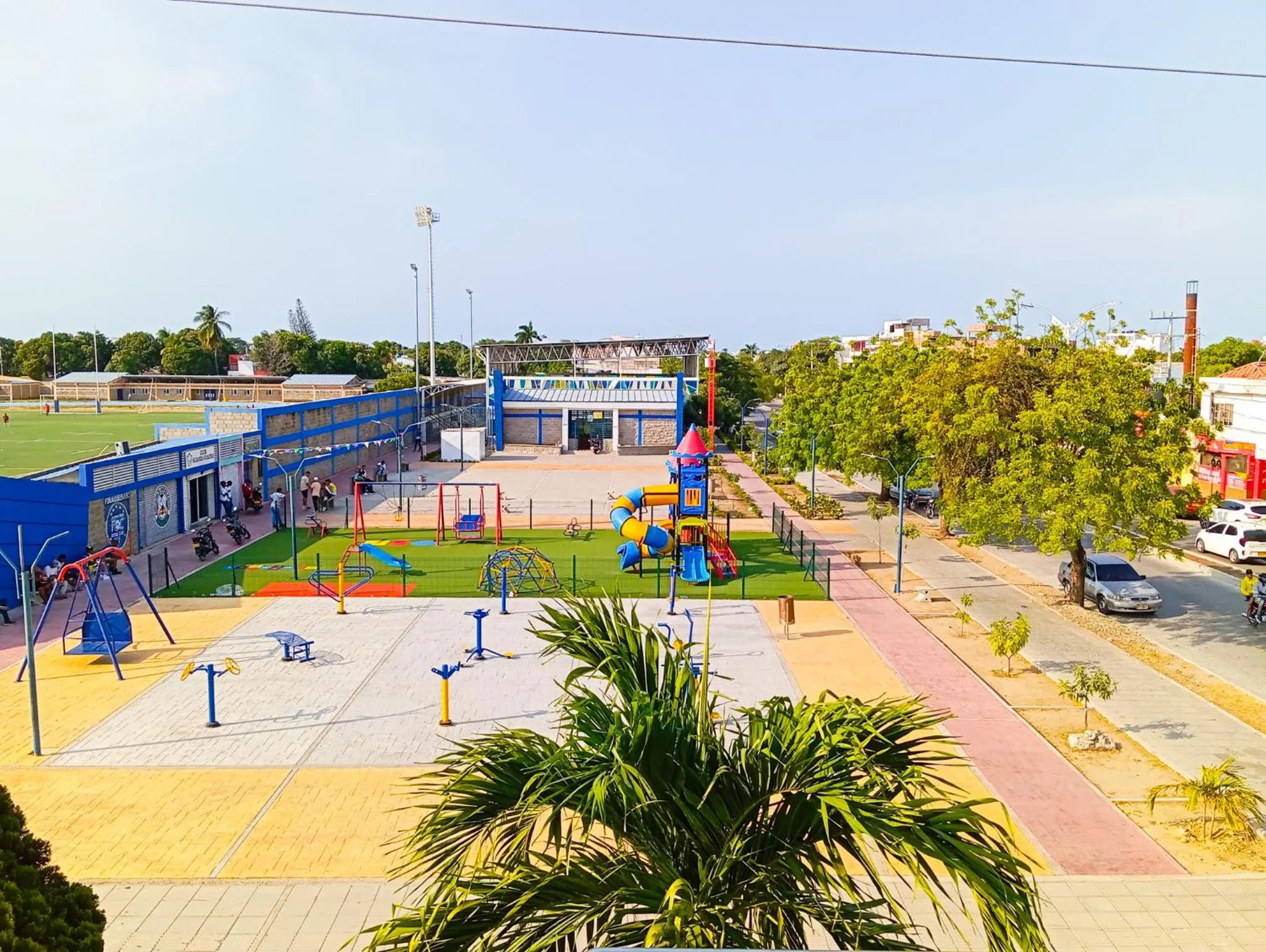 Off site in Walena Hotel