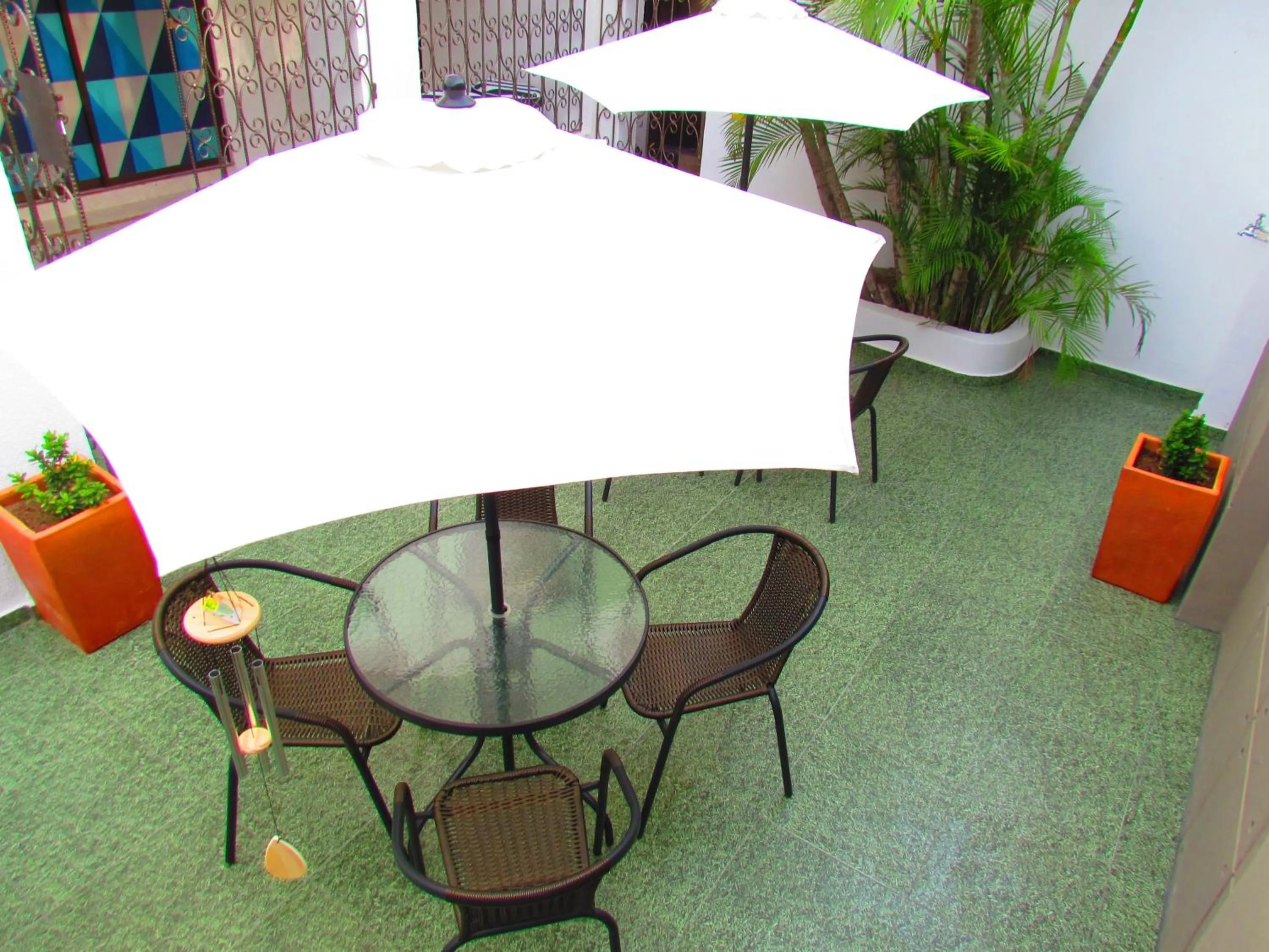 Patio in Walena Hotel