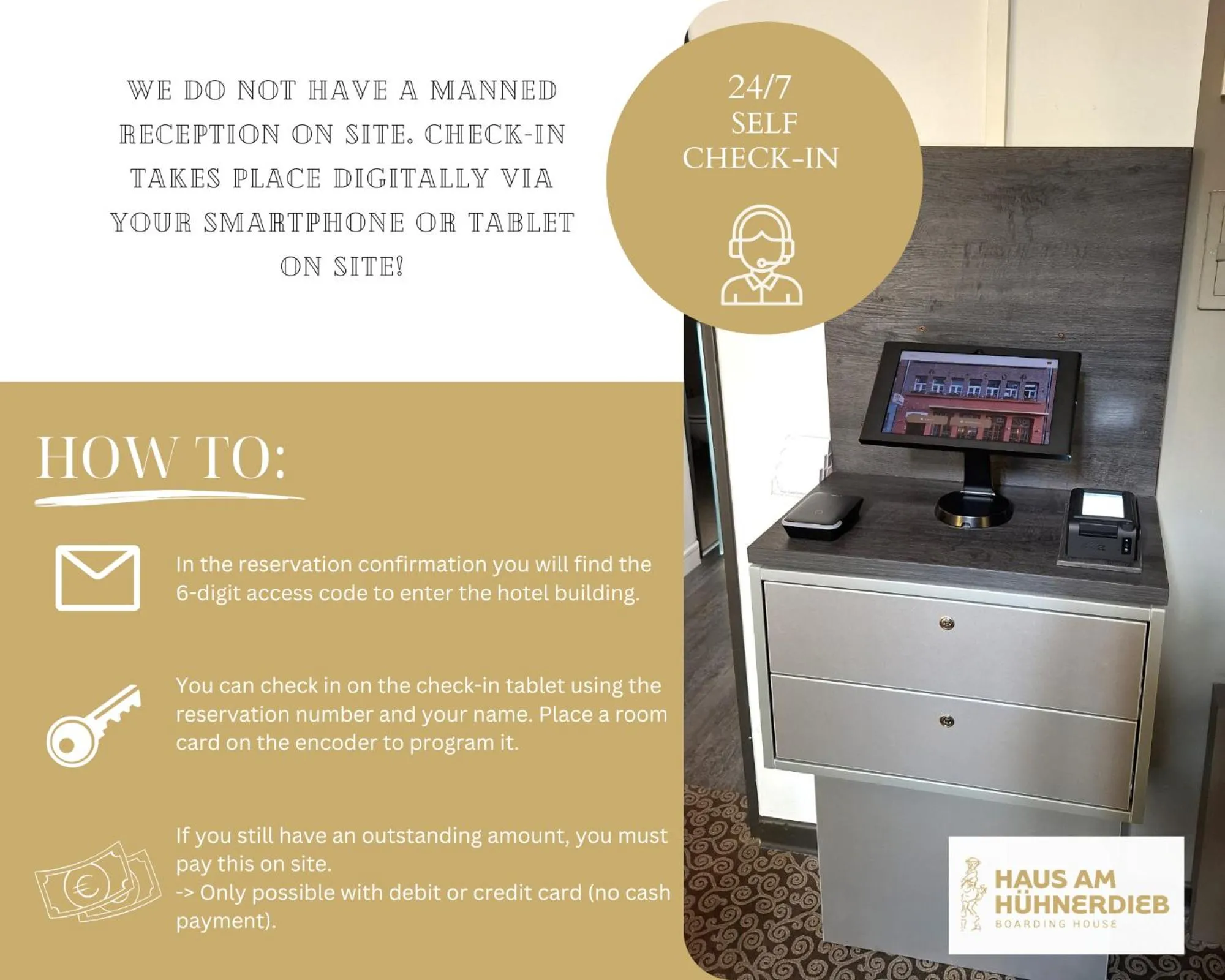 Lobby or reception in Haus am Hühnerdieb