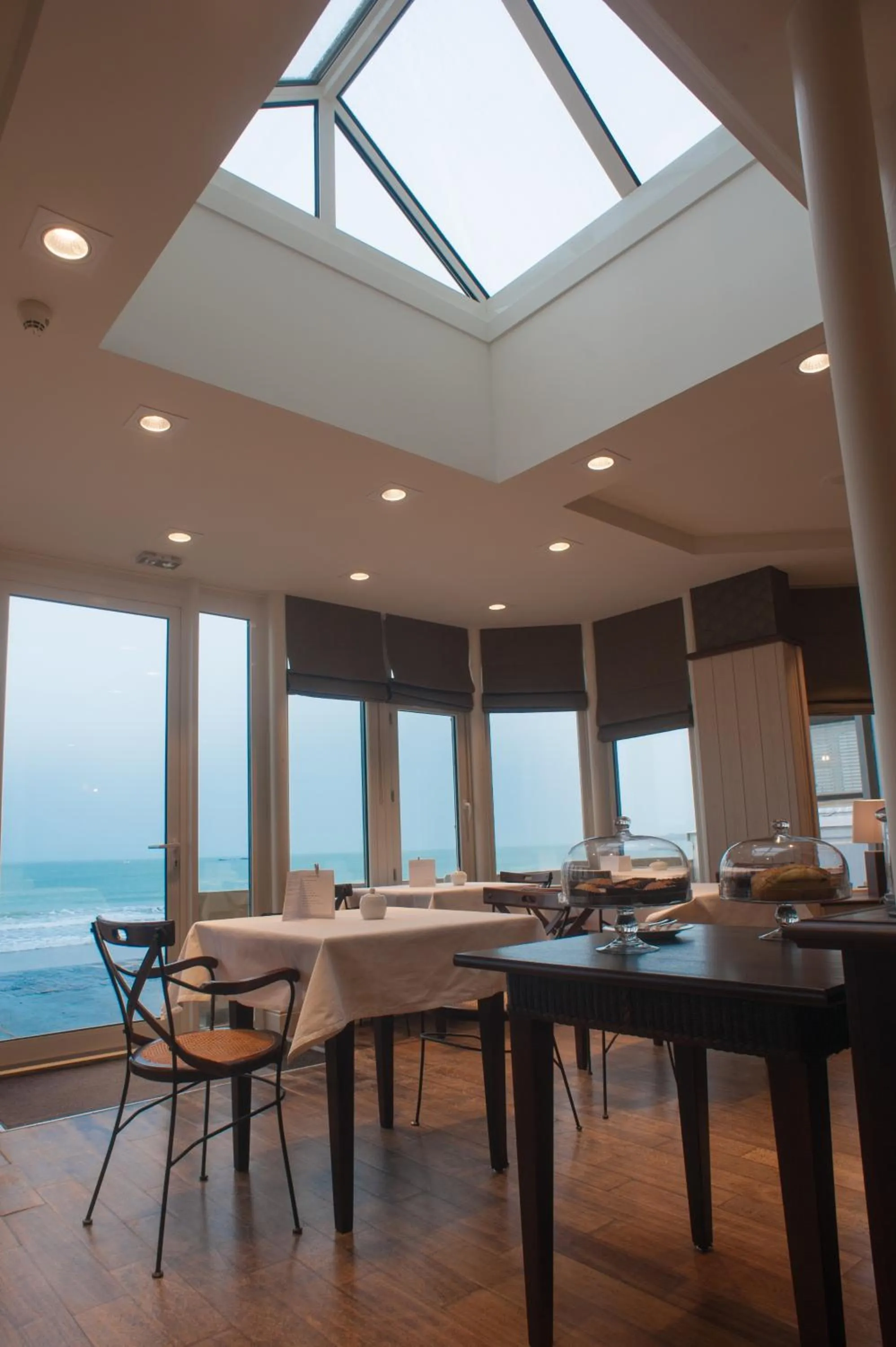 Patio in Hôtel Le Beaufort