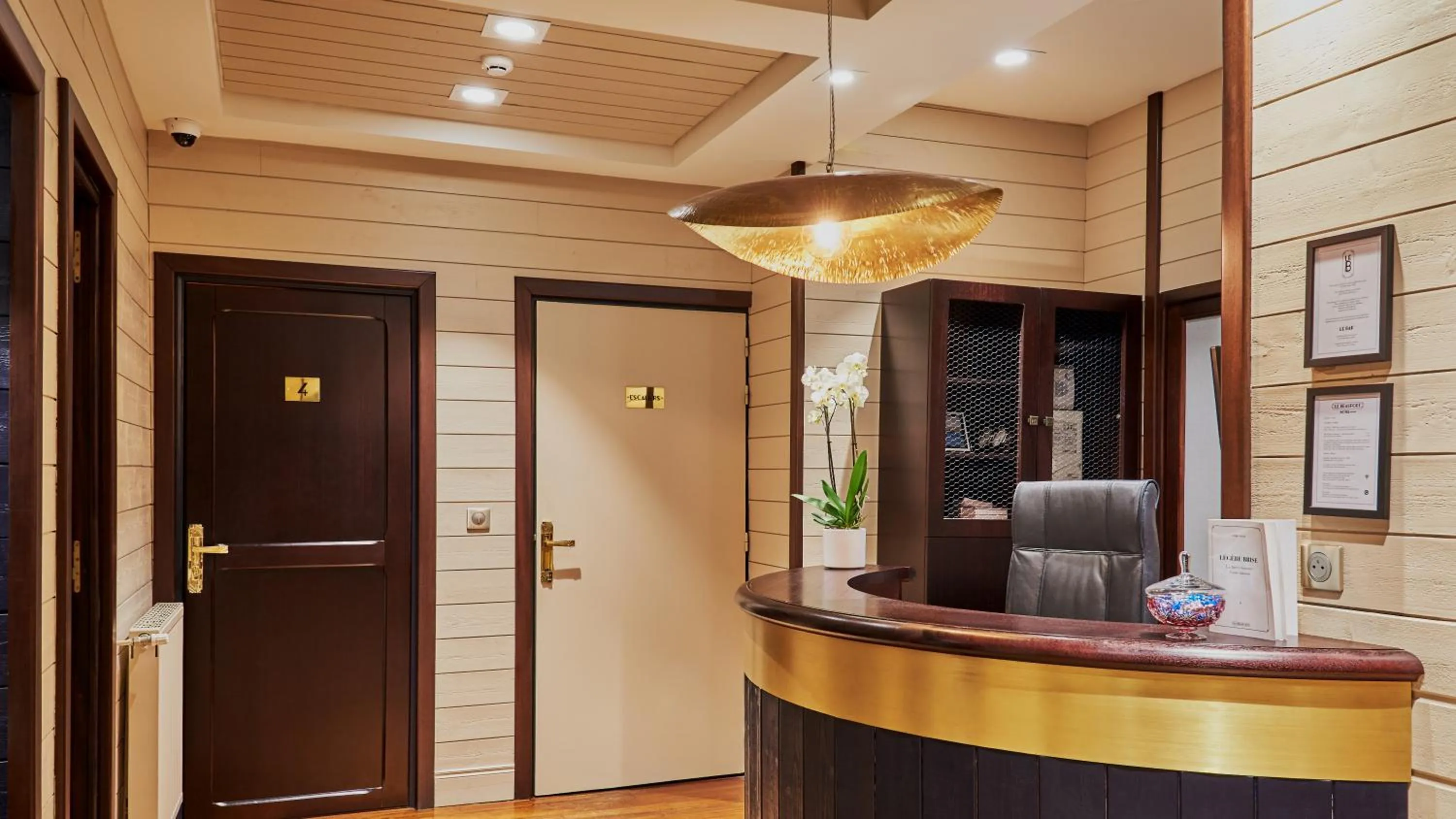 Property building in Hôtel Le Beaufort