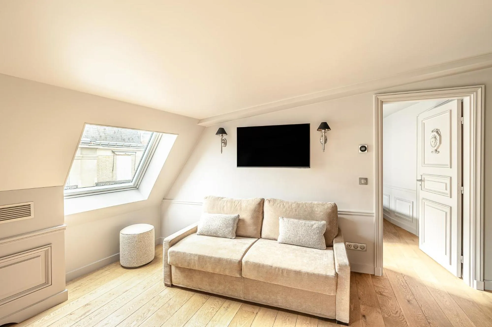 Living room in Hotel Résidence Des Arts - Saint-Germain