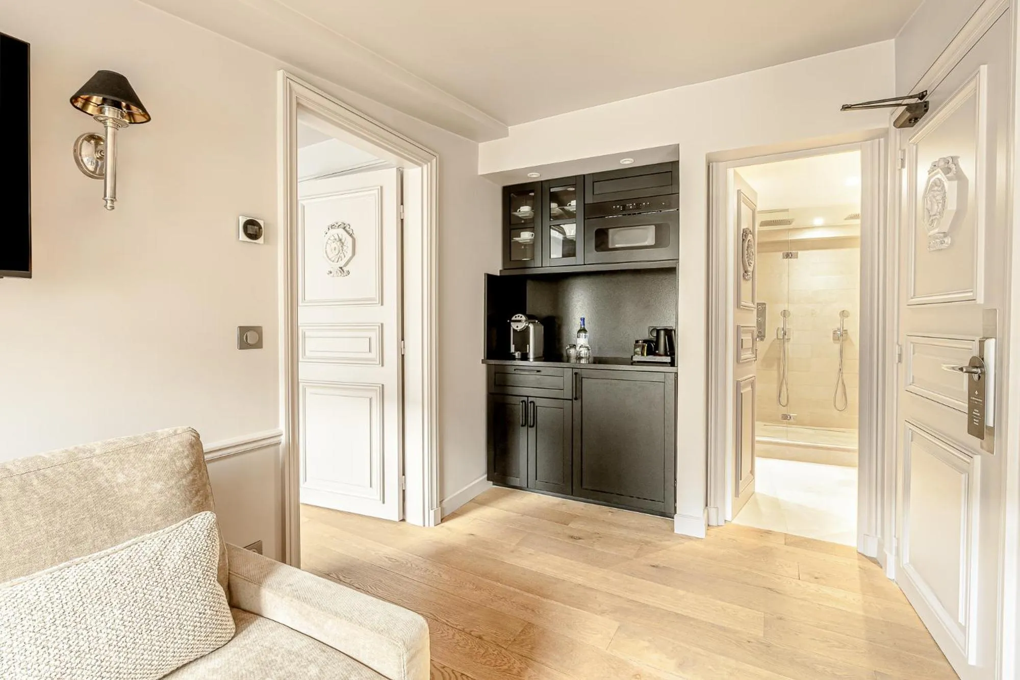 Coffee/tea facilities in Hotel Résidence Des Arts - Saint-Germain